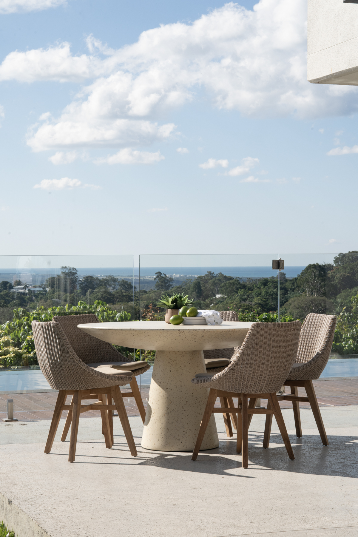 Oceanic Outdoor Dining Chair - Mushroom - Image 21