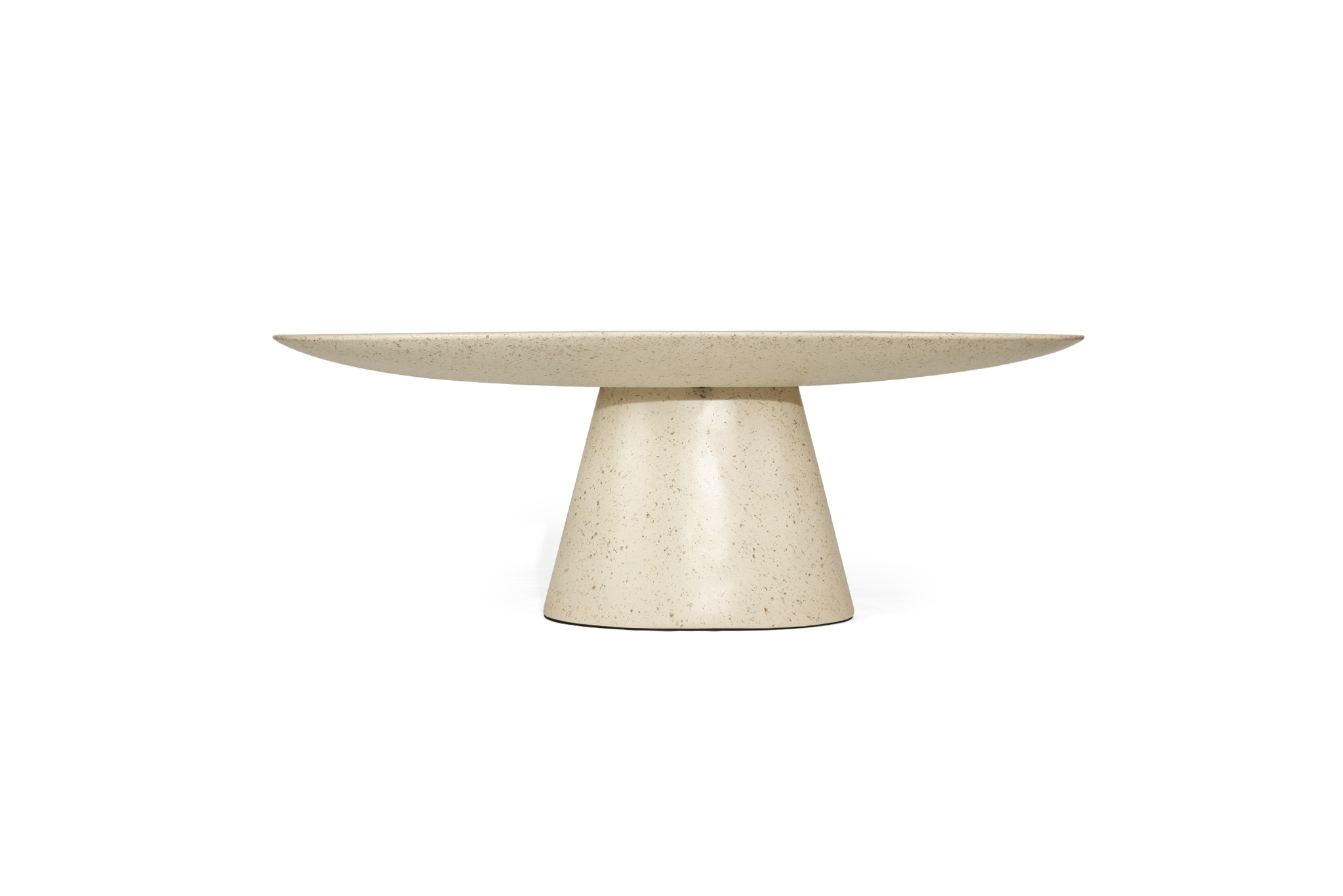 Clara Oval Dining Table - 220cm - Image 4