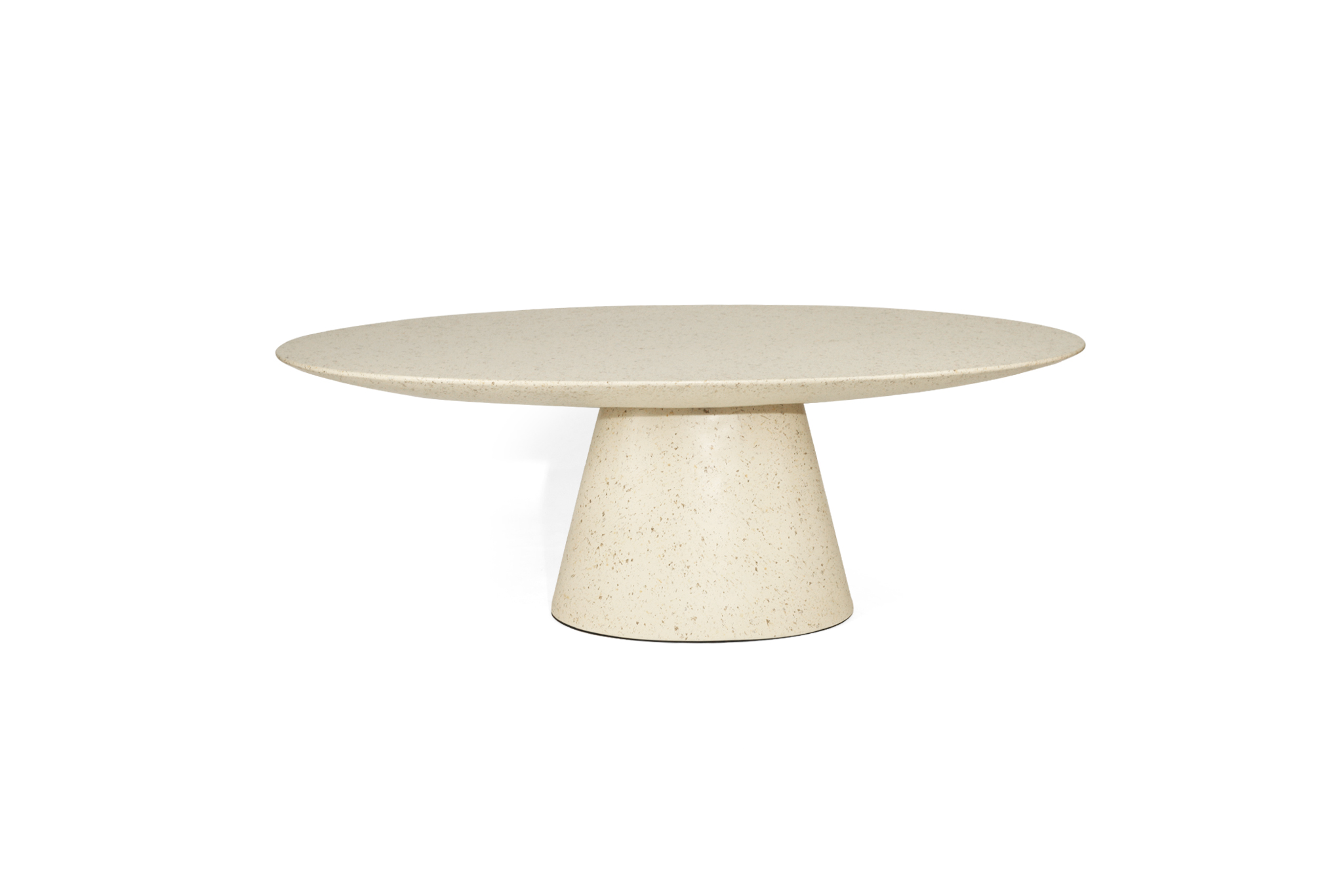 Clara Oval Dining Table - 220cm - Image 5