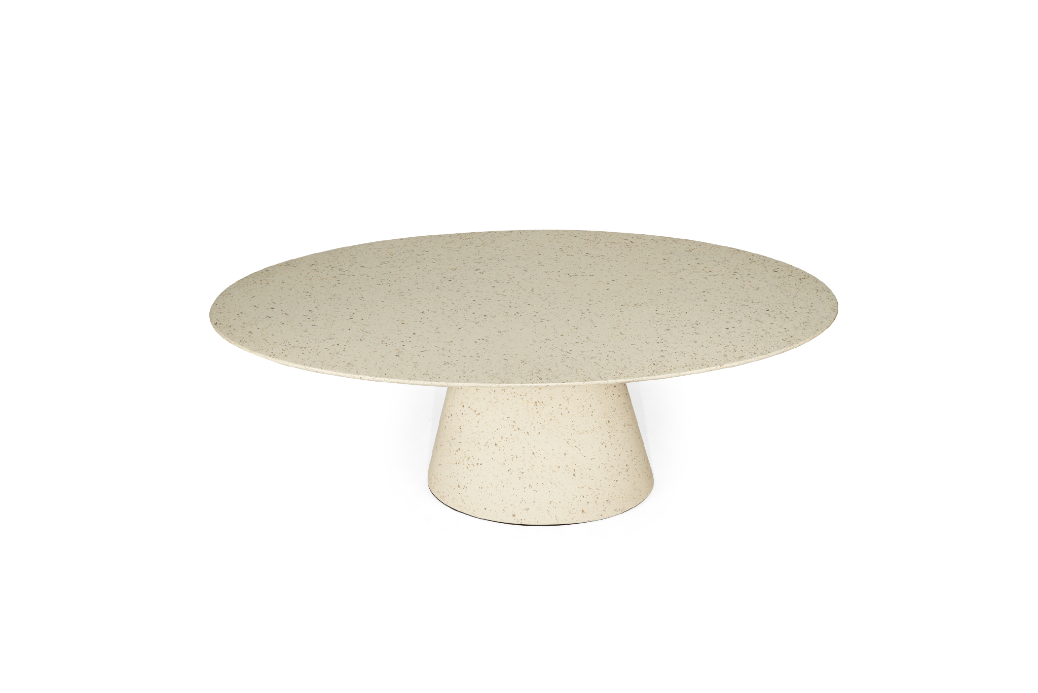 Clara Oval Dining Table - 220cm - Image 6