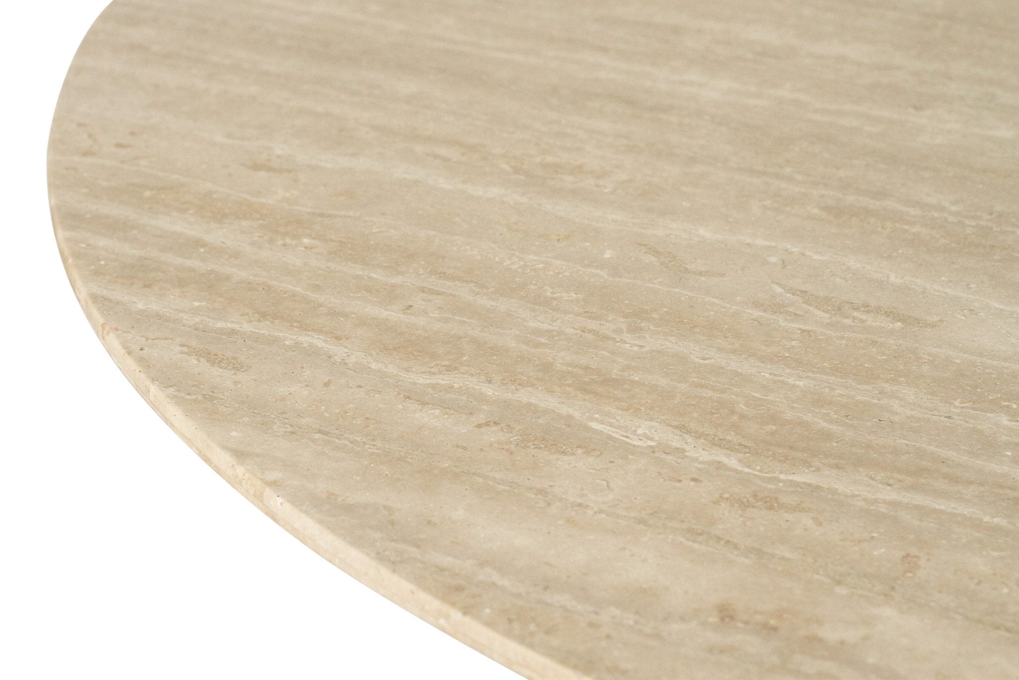 Elio Travertine Dining Table - 130cm - Image 8