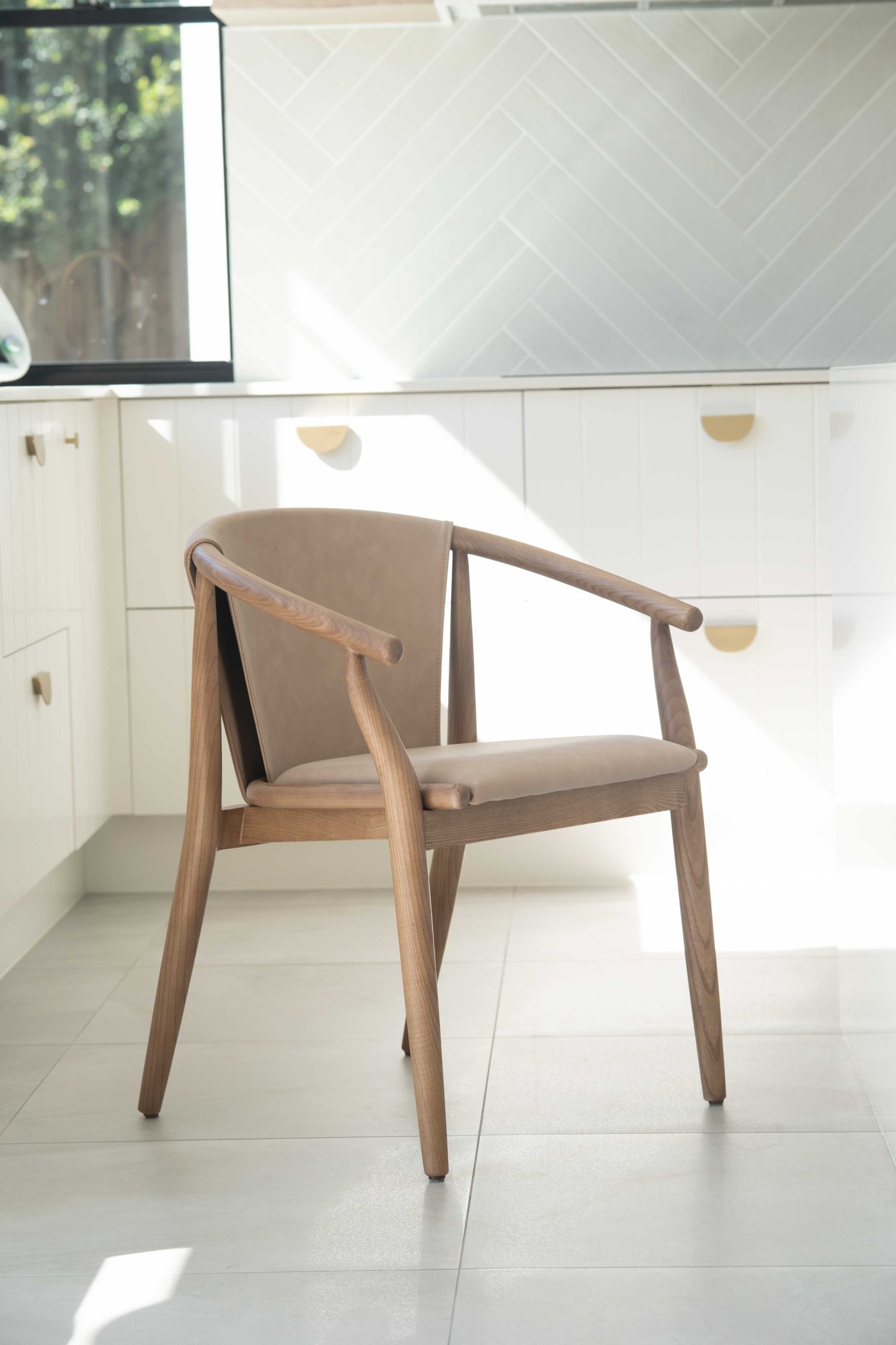 Enzo Dining Chair - Light Khaki - Image 17