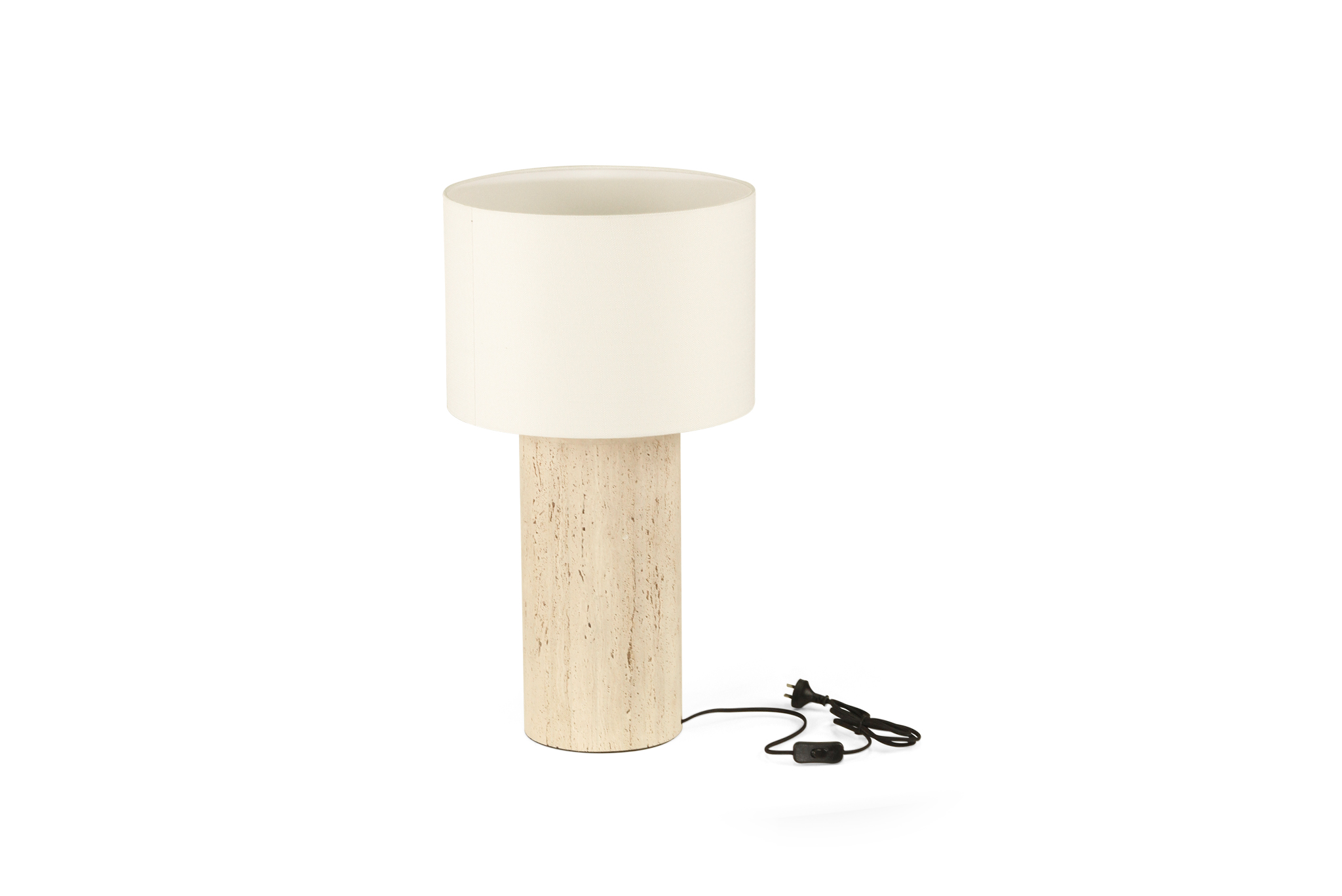 Geo Travertine Lamp - 40cm - Image 4