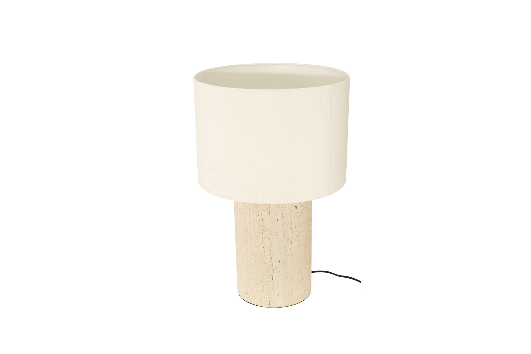 Geo Travertine Lamp - 30cm - Image 4