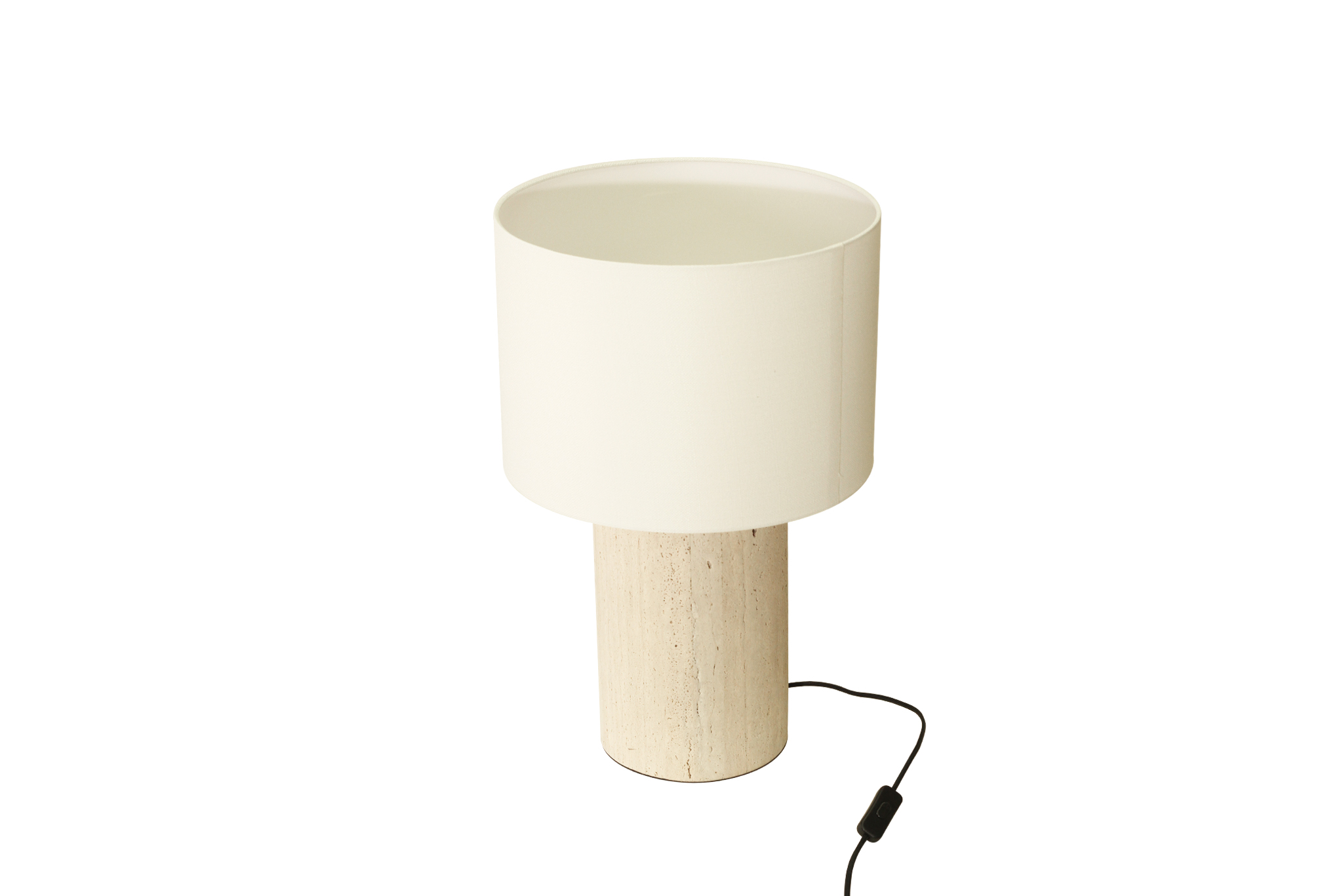 Geo Travertine Lamp - 30cm - Image 5