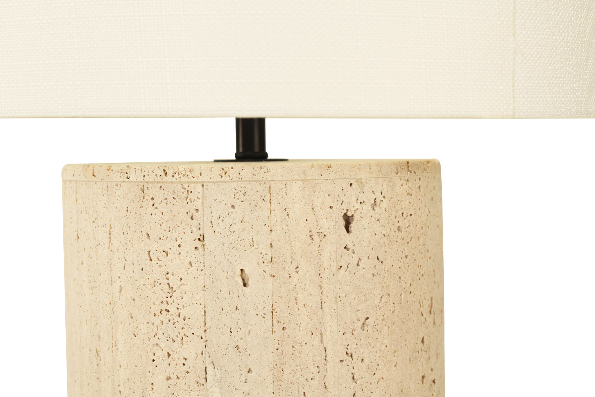 Geo Travertine Lamp - 30cm - Image 9