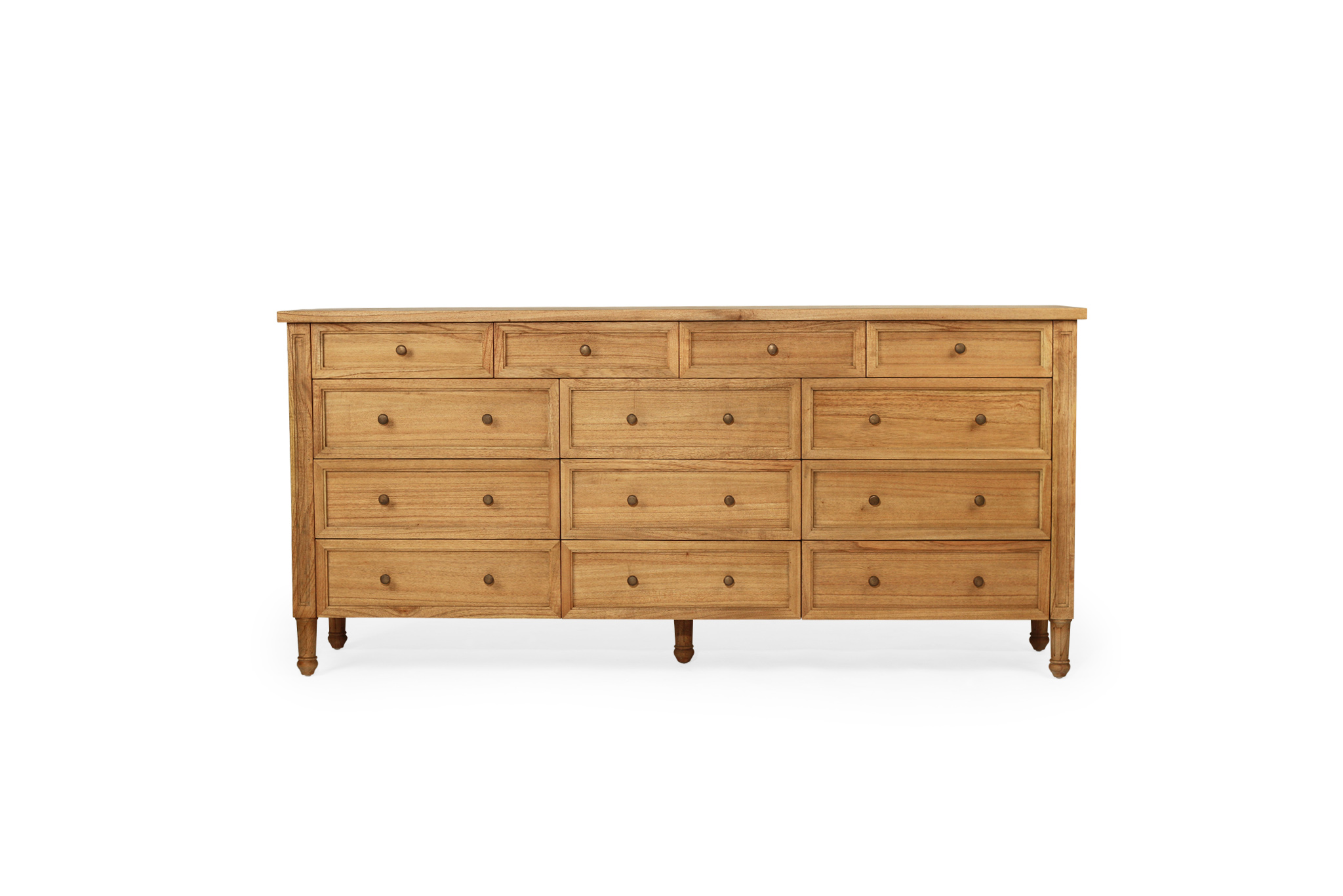 Hamilton Dresser - 13 Drawer - Weathered Oak