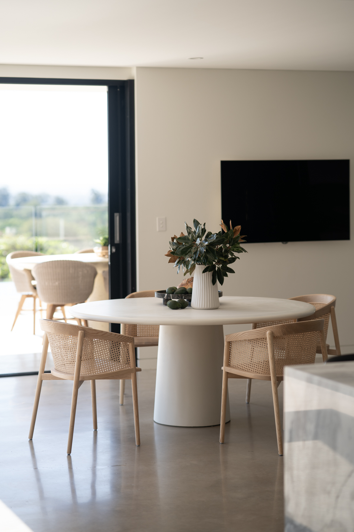 Hugo Dining Table - 160cm - Ivory - Image 15