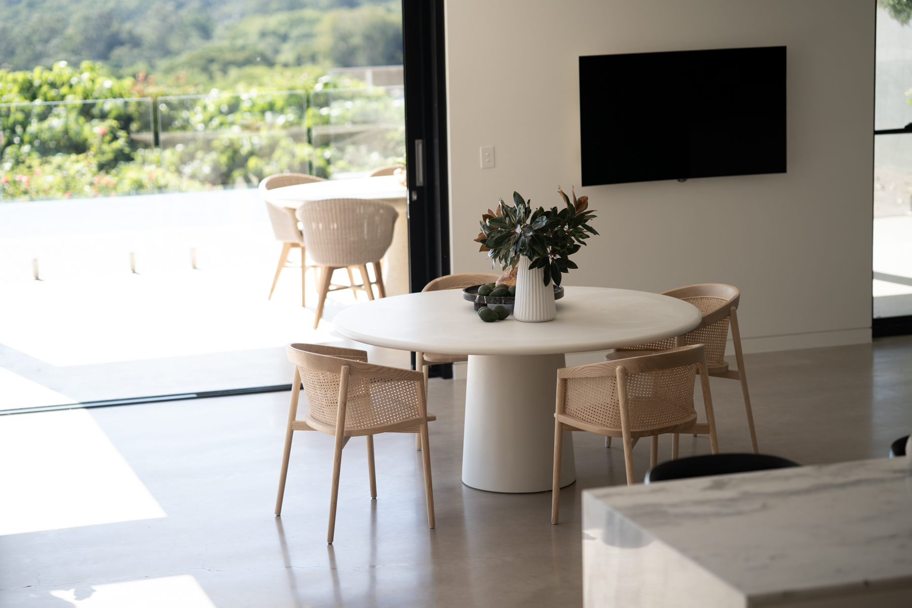 Hugo Dining Table - 160cm - Ivory - Image 16