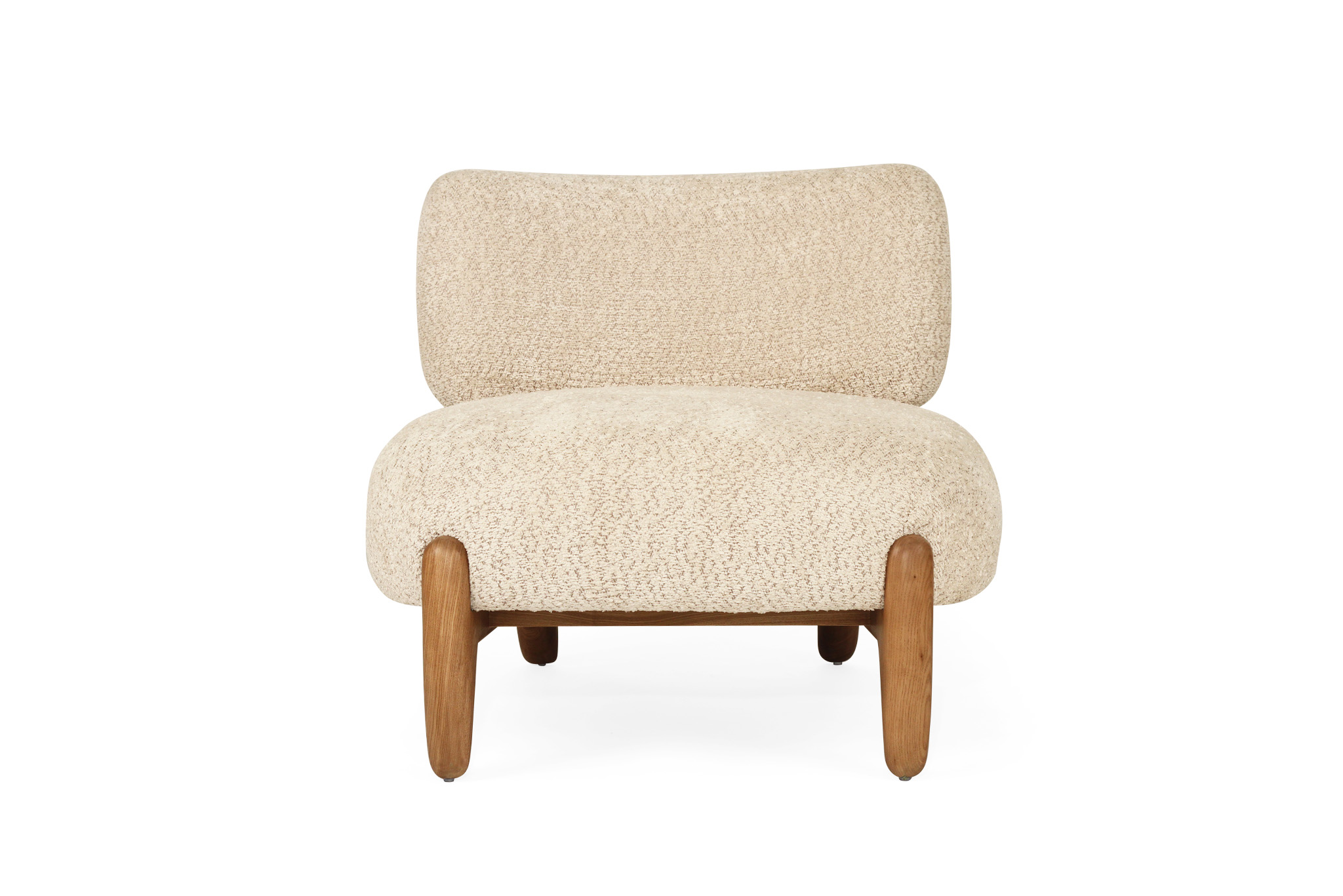 Iris Occasional Chair - Natural on Caramel Frame - Image 3