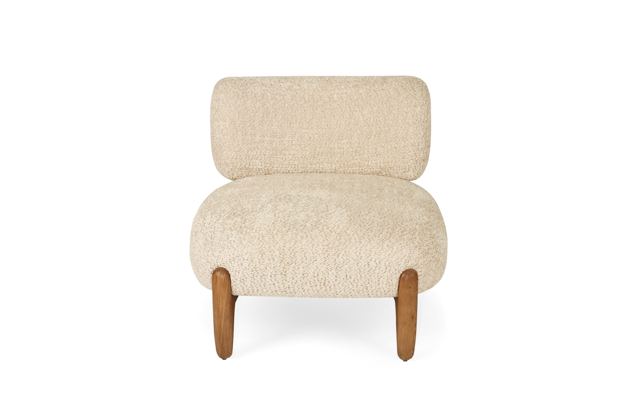 Iris Occasional Chair - Natural on Caramel Frame - Image 4