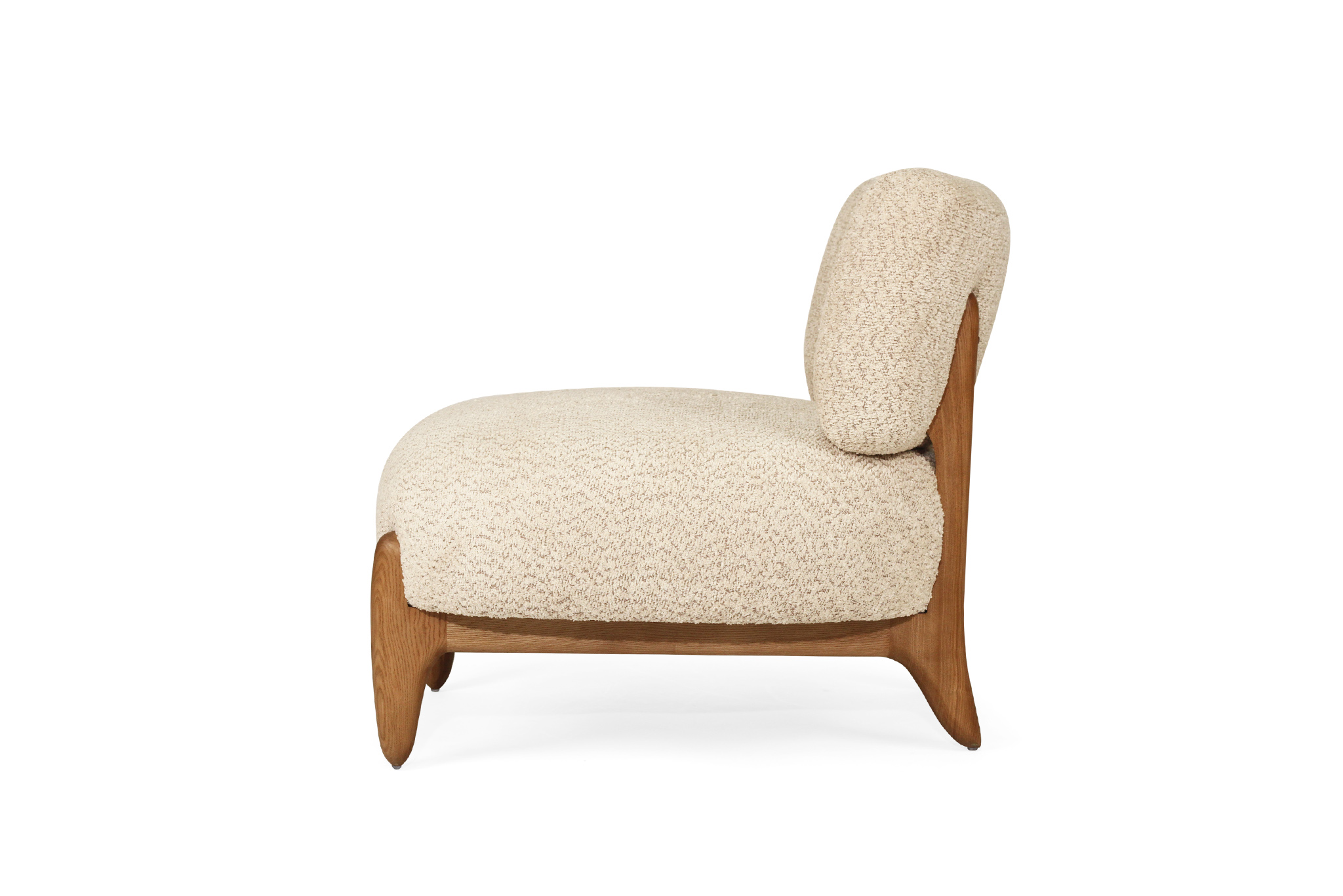Iris Occasional Chair - Natural on Caramel Frame - Image 5