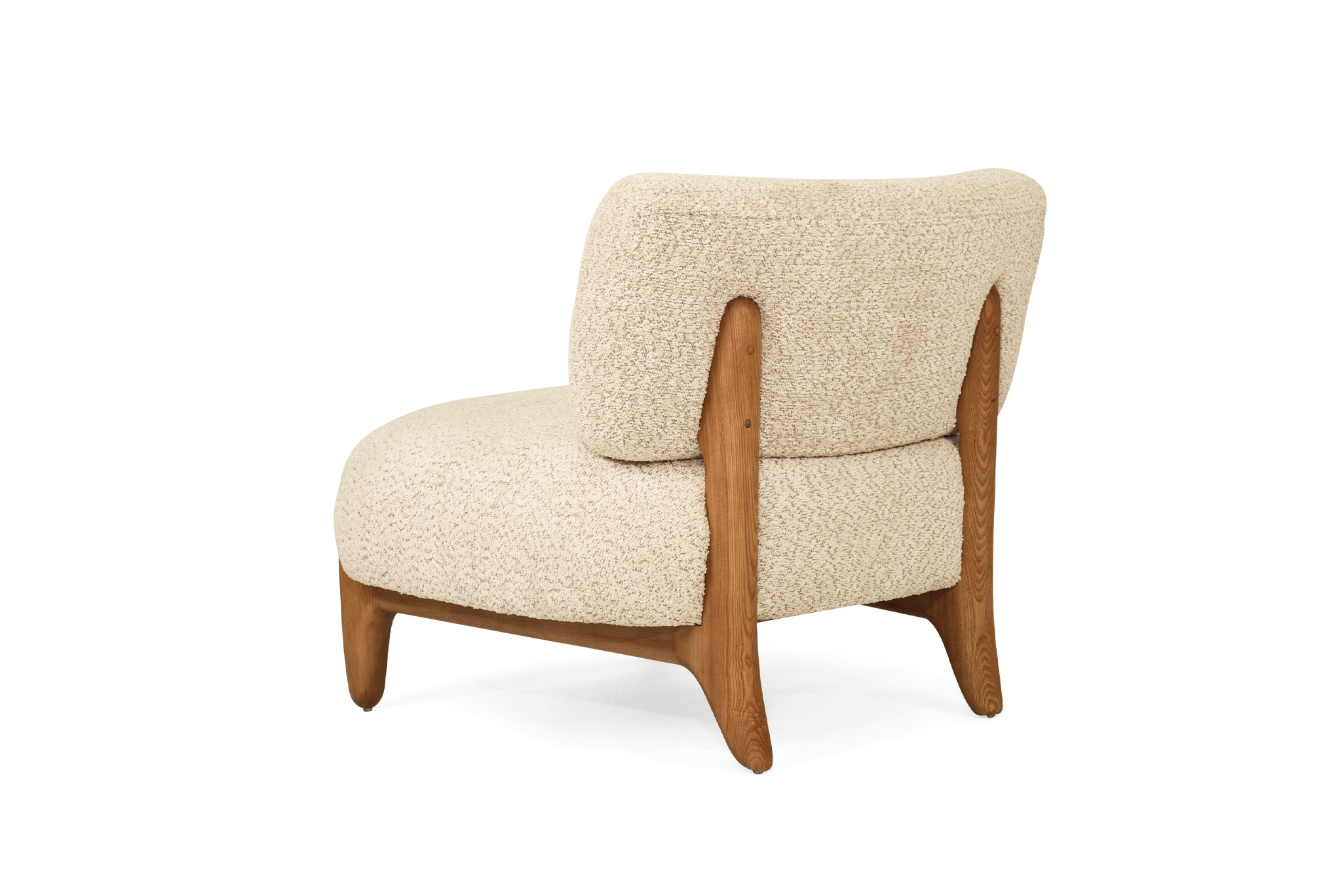 Iris Occasional Chair - Natural on Caramel Frame - Image 6