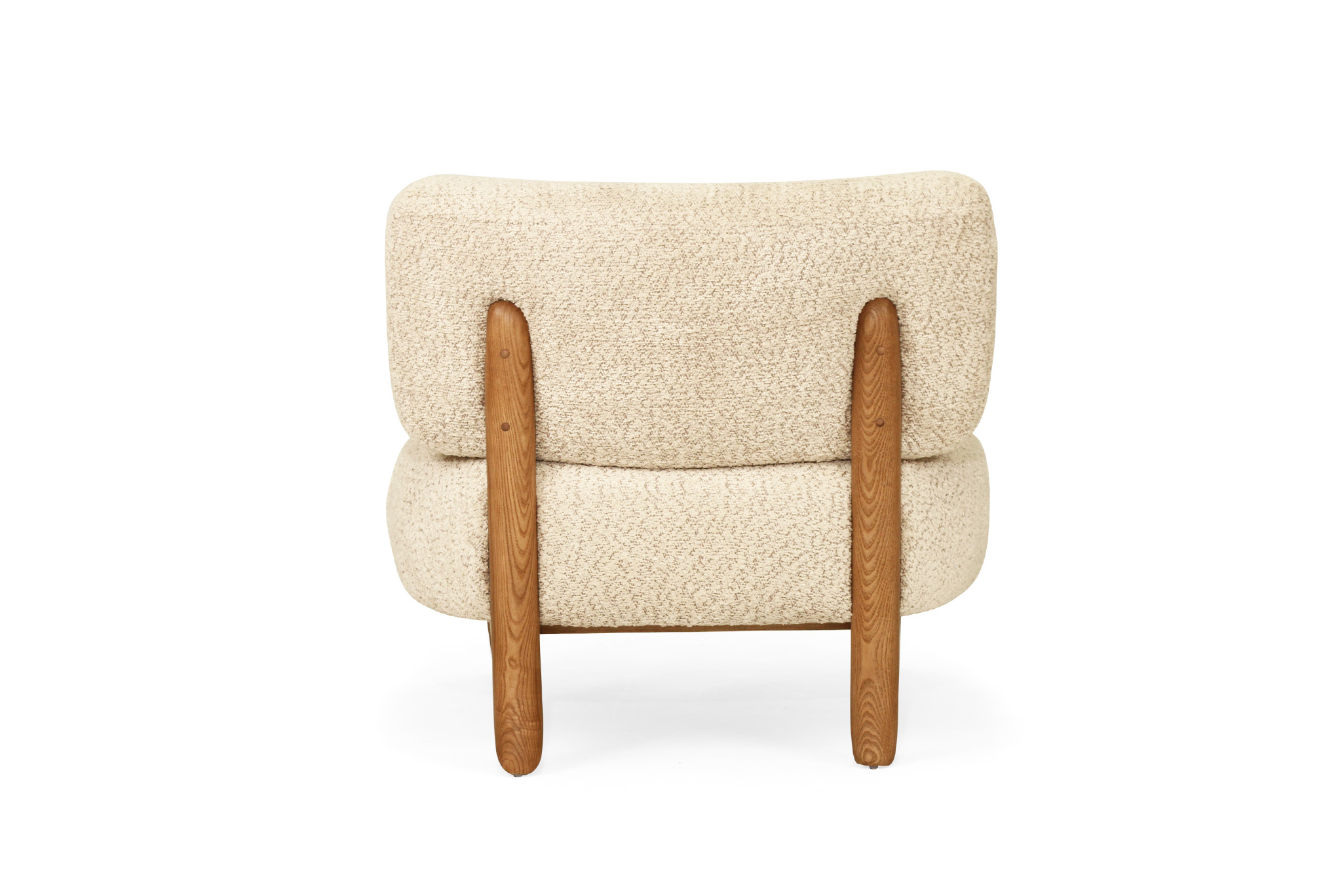 Iris Occasional Chair - Natural on Caramel Frame - Image 7