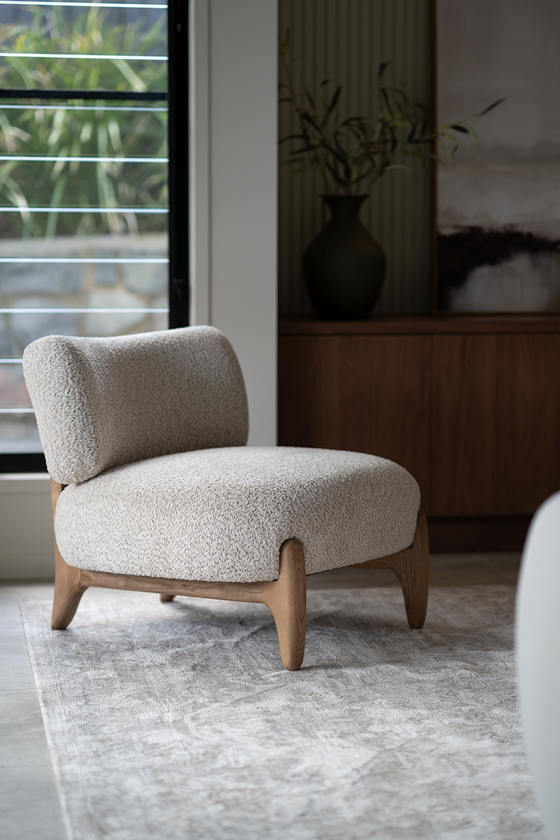 Iris Occasional Chair - Natural on Caramel Frame - Image 12