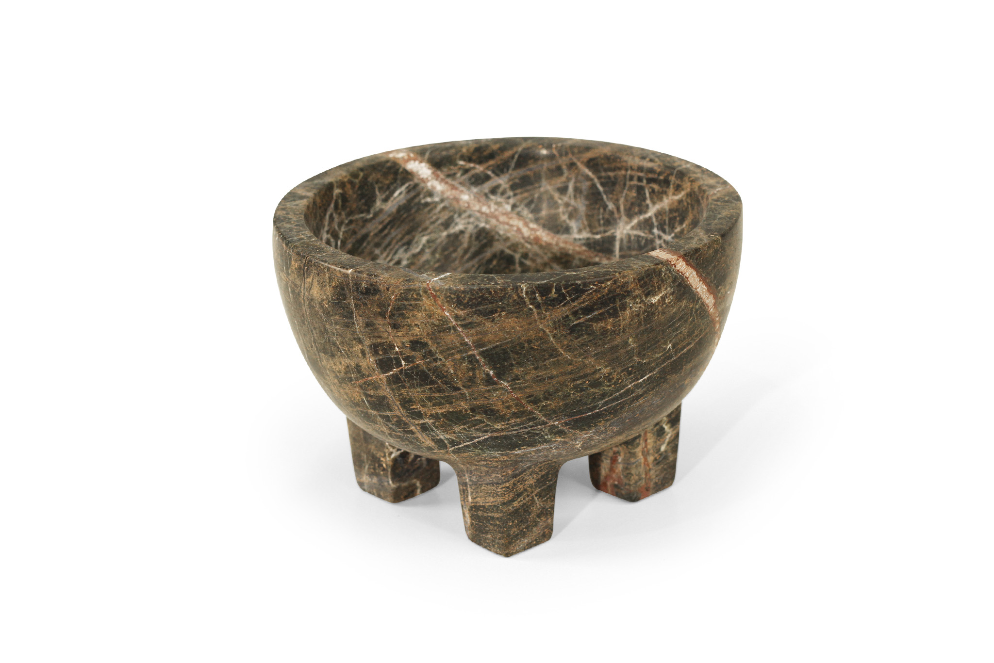 Jillian Four Leg Bowl - Forest Green - Image 3