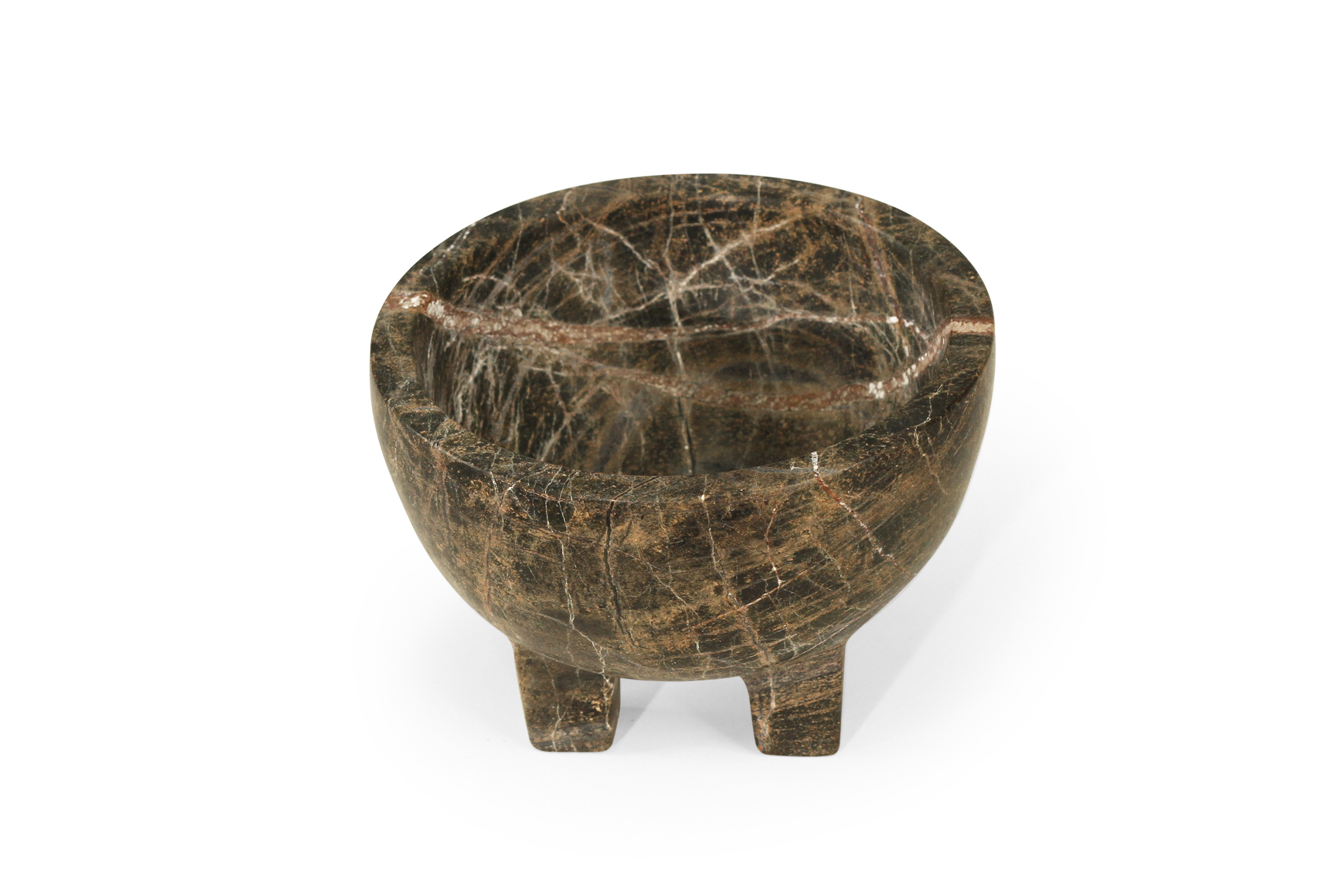 Jillian Four Leg Bowl - Forest Green - Image 6