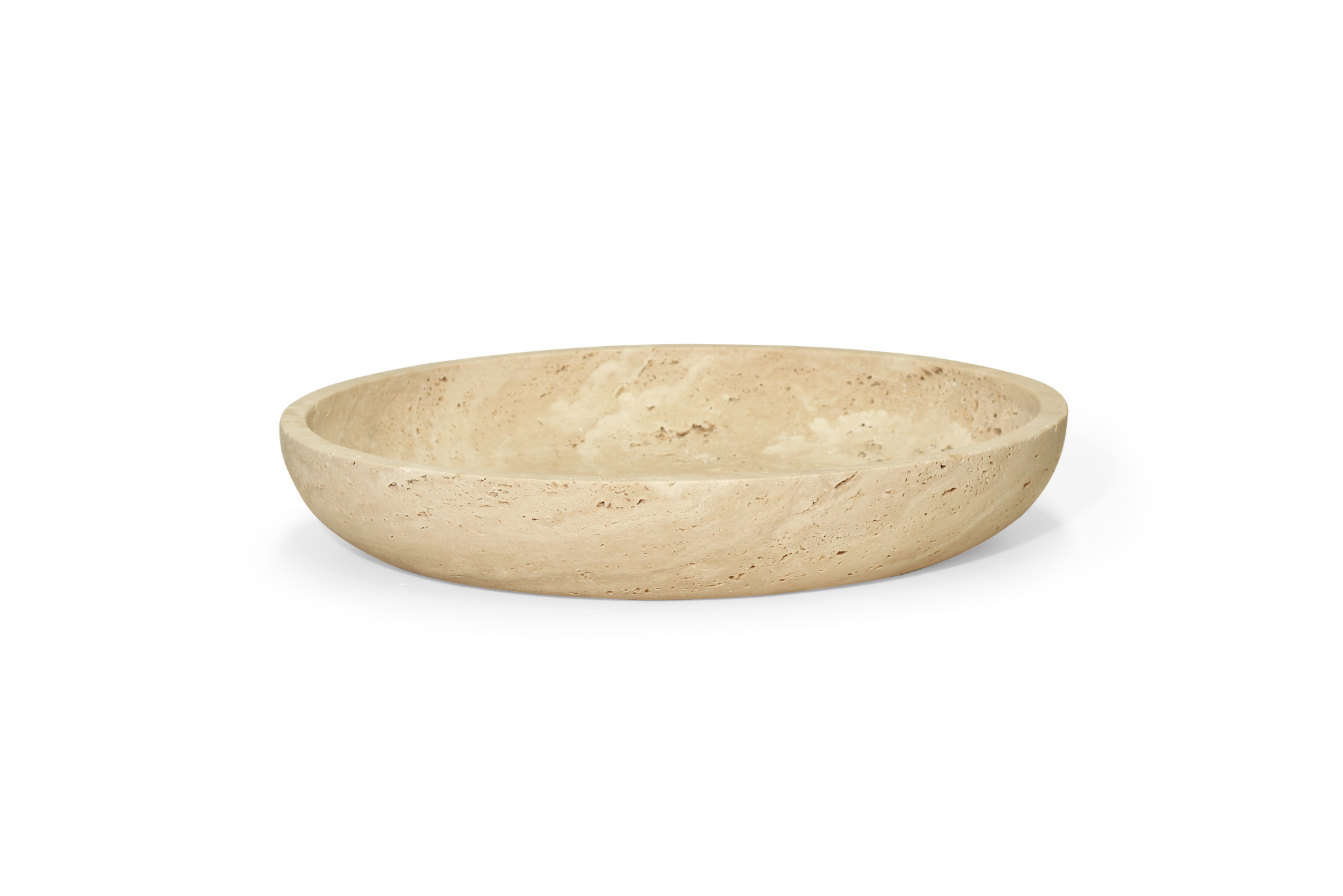Jillian Fruit Bowl - Travertine - Image 3