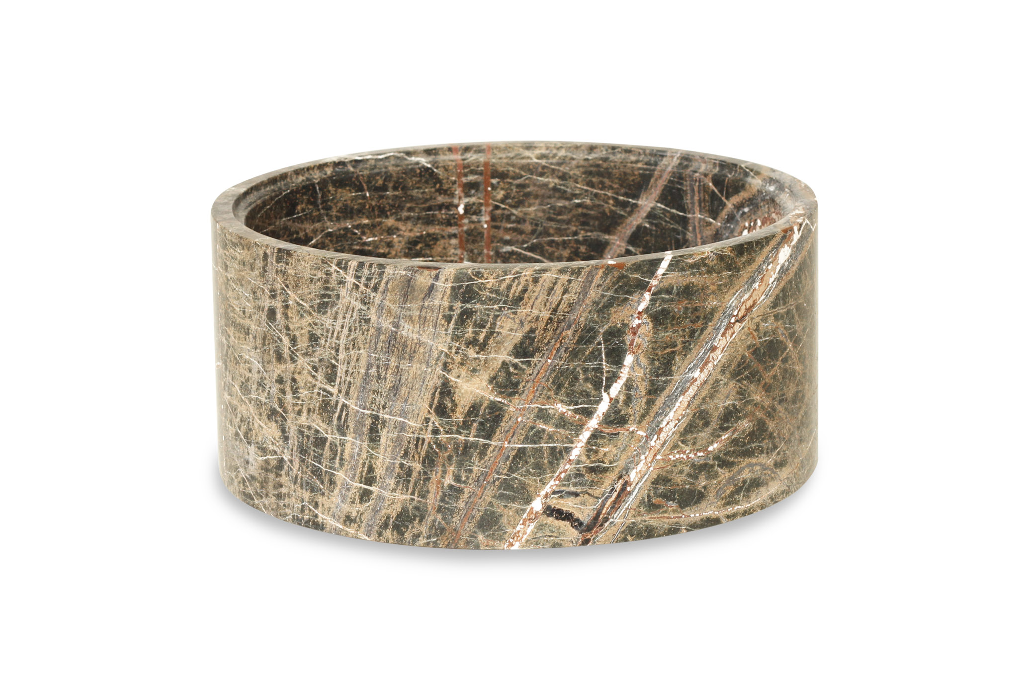 Jillian High Bowl - Forest Green - Image 3