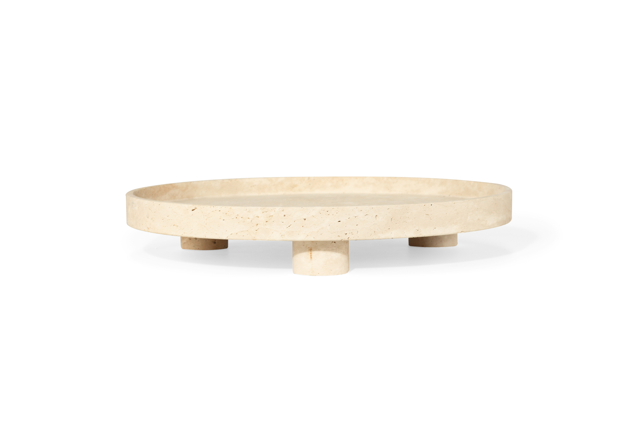 Jillian Serving Stand - Travertine - Image 3