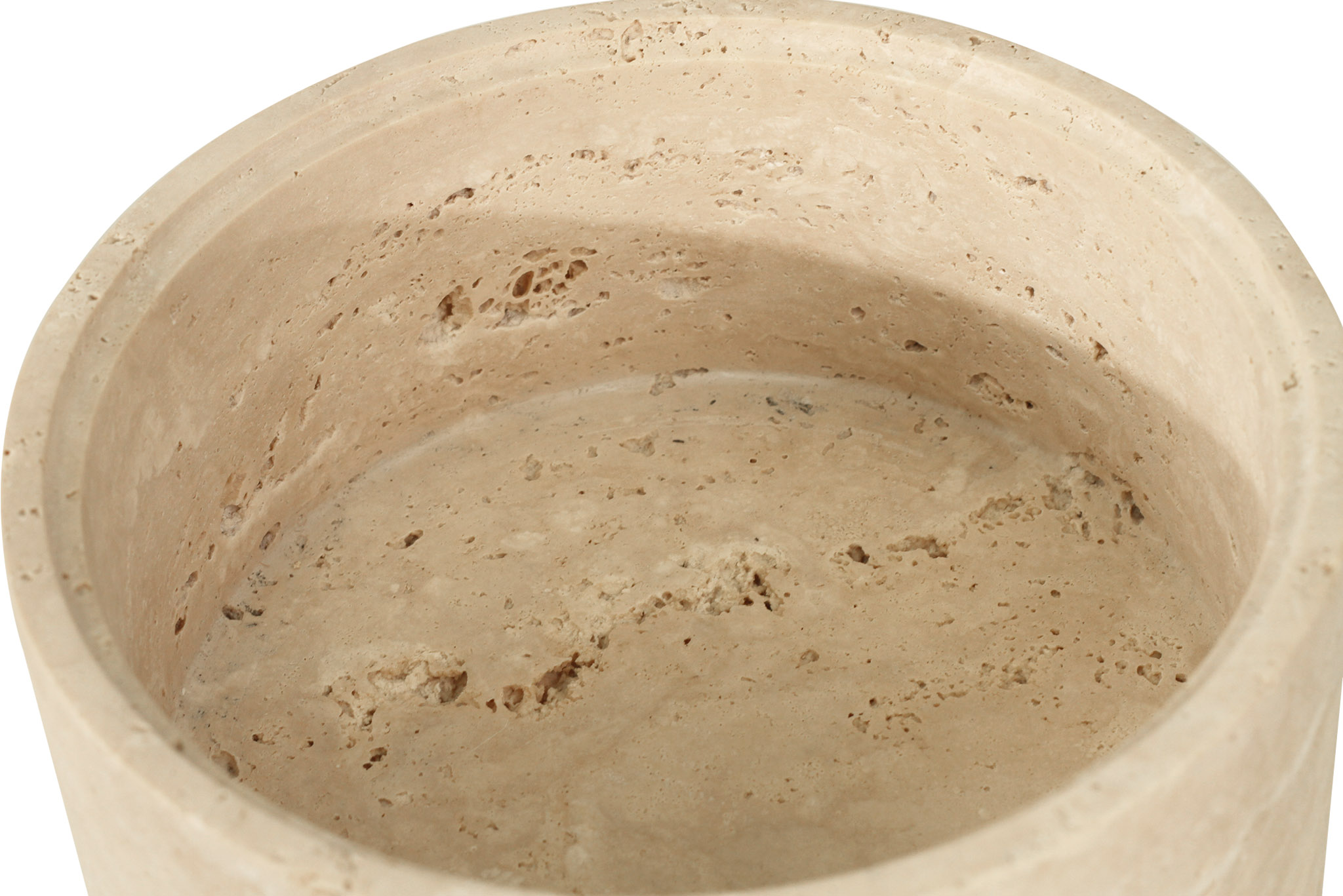 Jillian High Bowl - Travertine - Image 11