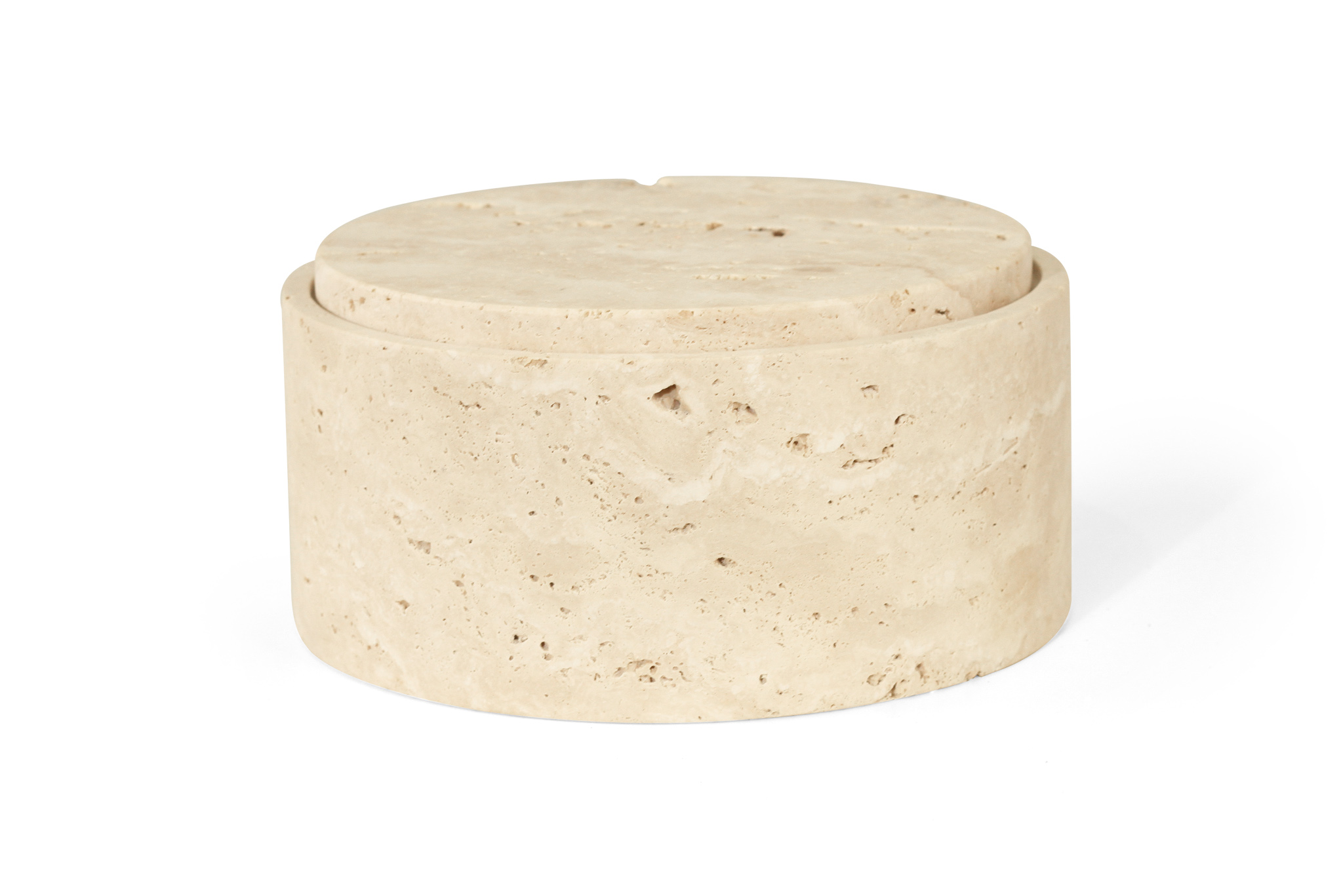 Jillian High Bowl - Travertine - Image 3
