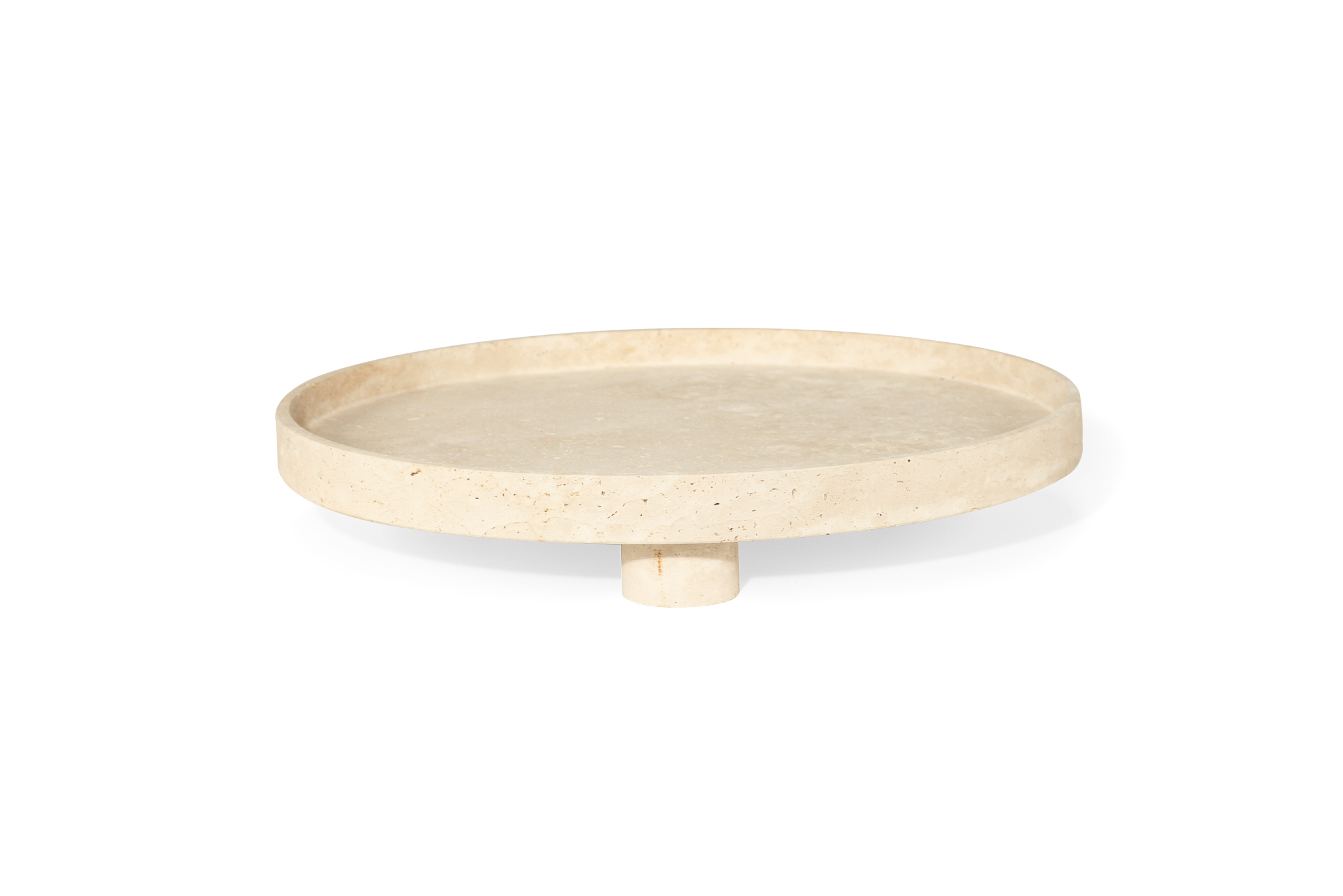 Jillian Serving Stand - Travertine - Image 4