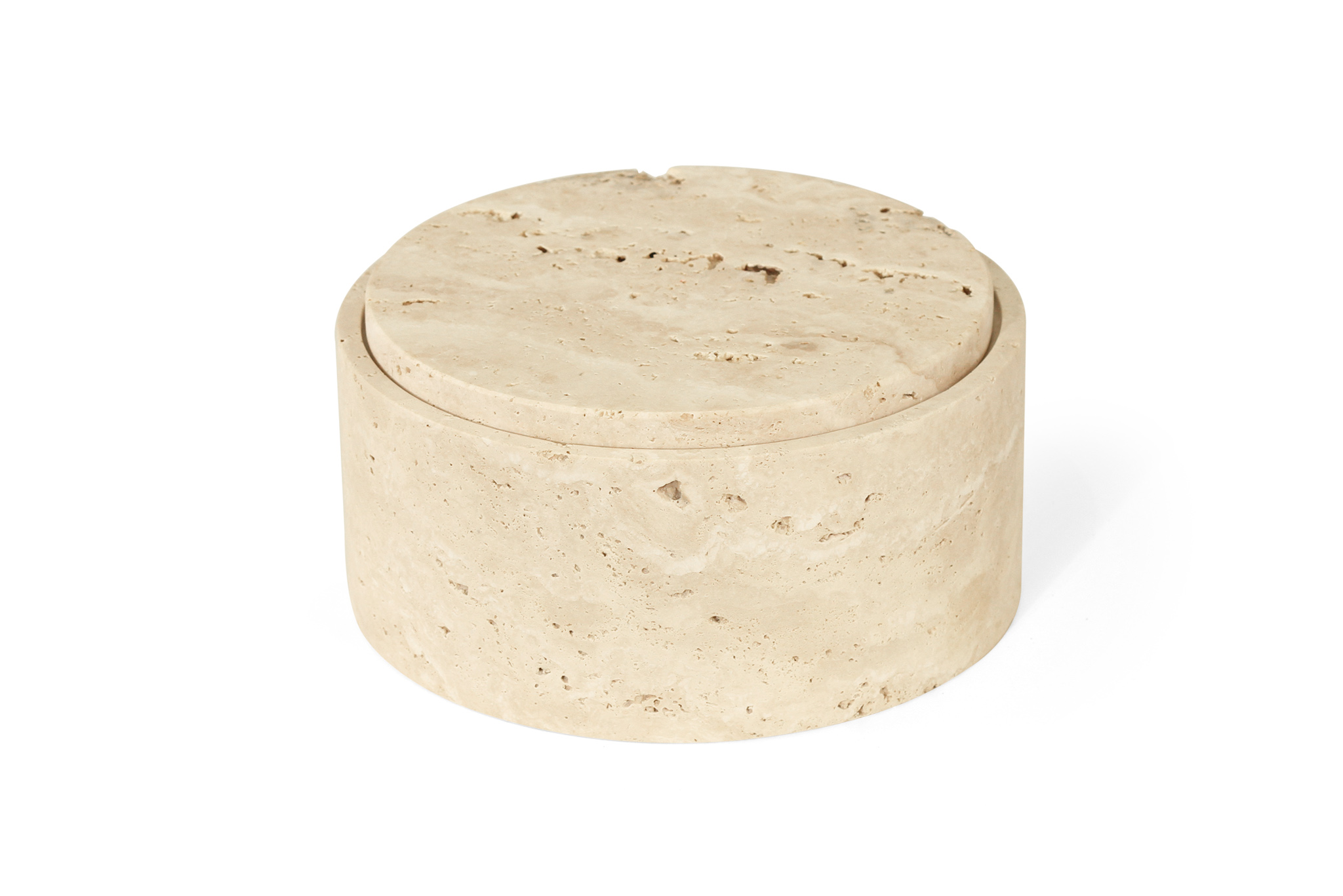 Jillian High Bowl - Travertine - Image 4