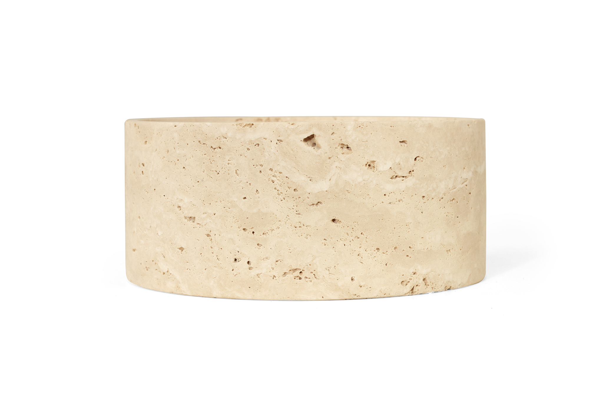 Jillian High Bowl - Travertine - Image 5