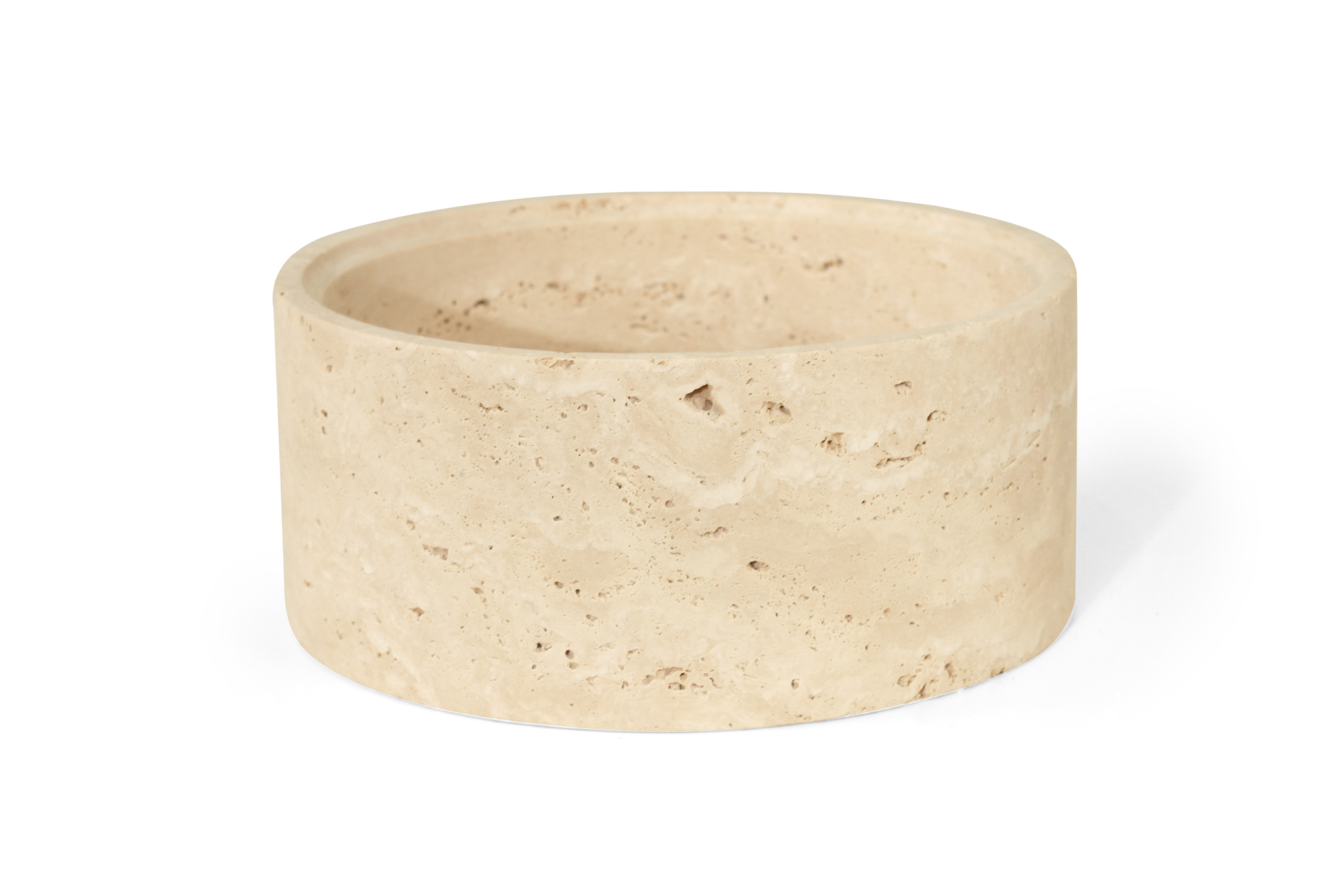 Jillian High Bowl - Travertine - Image 6