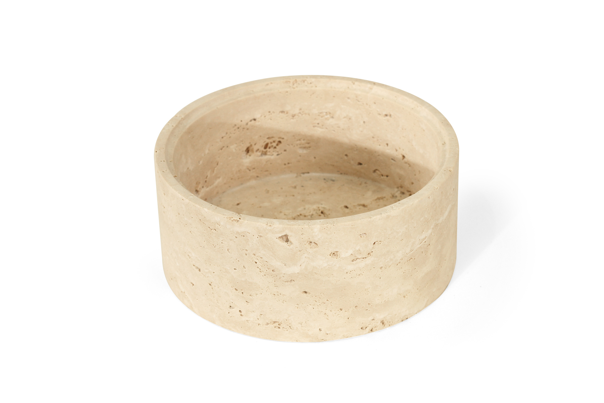 Jillian High Bowl - Travertine - Image 7