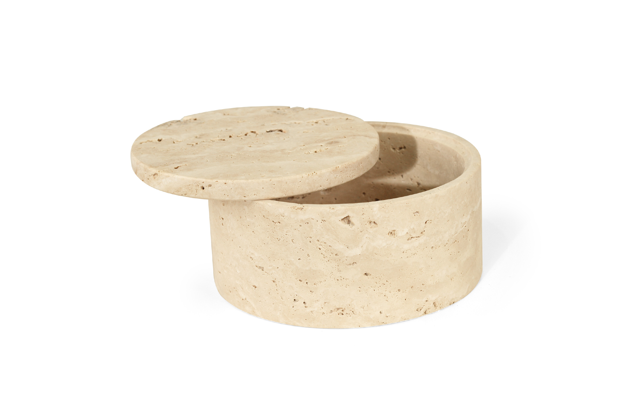 Jillian High Bowl - Travertine - Image 8