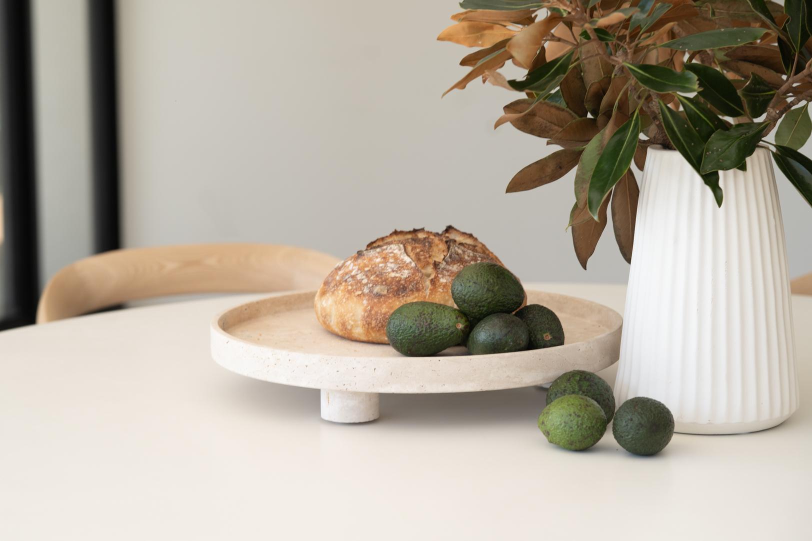 Jillian Serving Stand - Travertine - Image 16