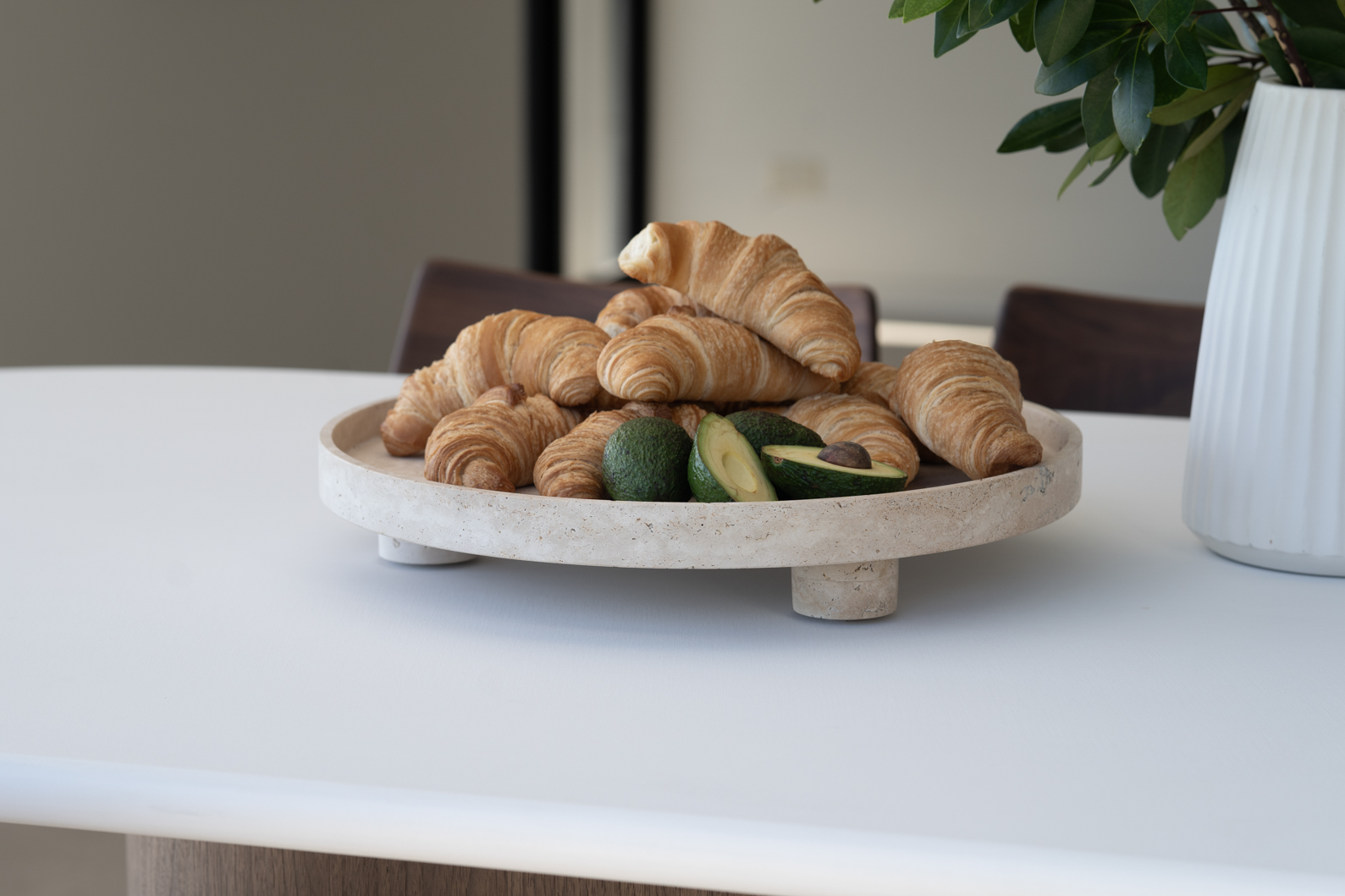 Jillian Serving Stand - Travertine - Image 13
