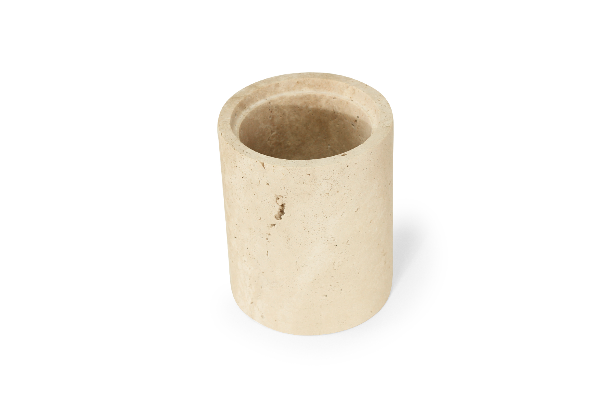 Jillian Vase - Travertine - Image 8