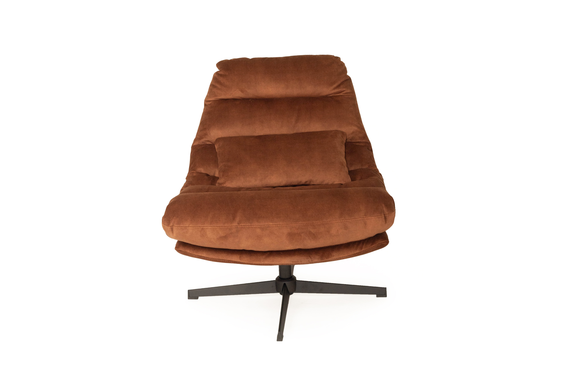 Liam Swivel Chair - Rust - Image 4