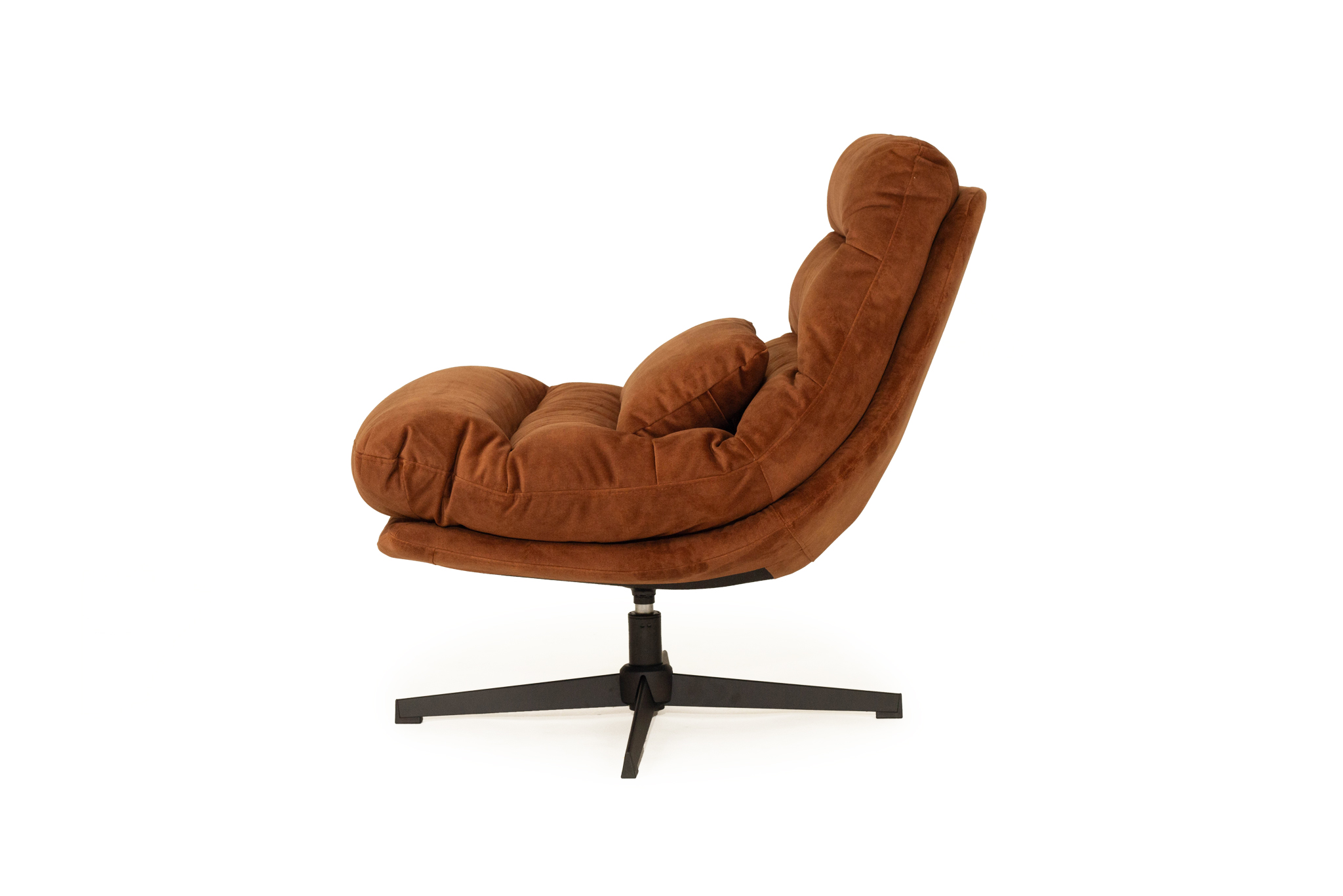 Liam Swivel Chair - Rust - Image 5