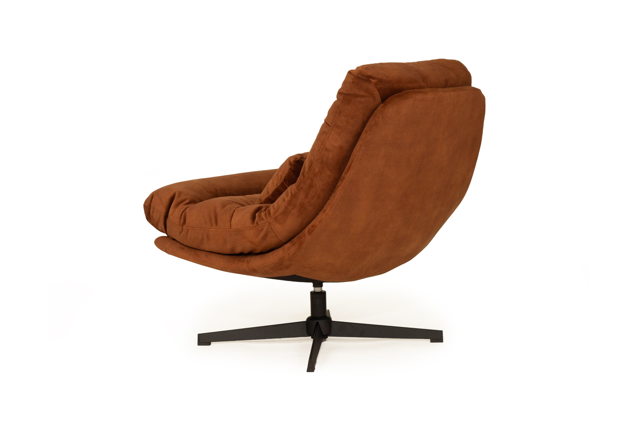 Liam Swivel Chair - Rust - Image 6