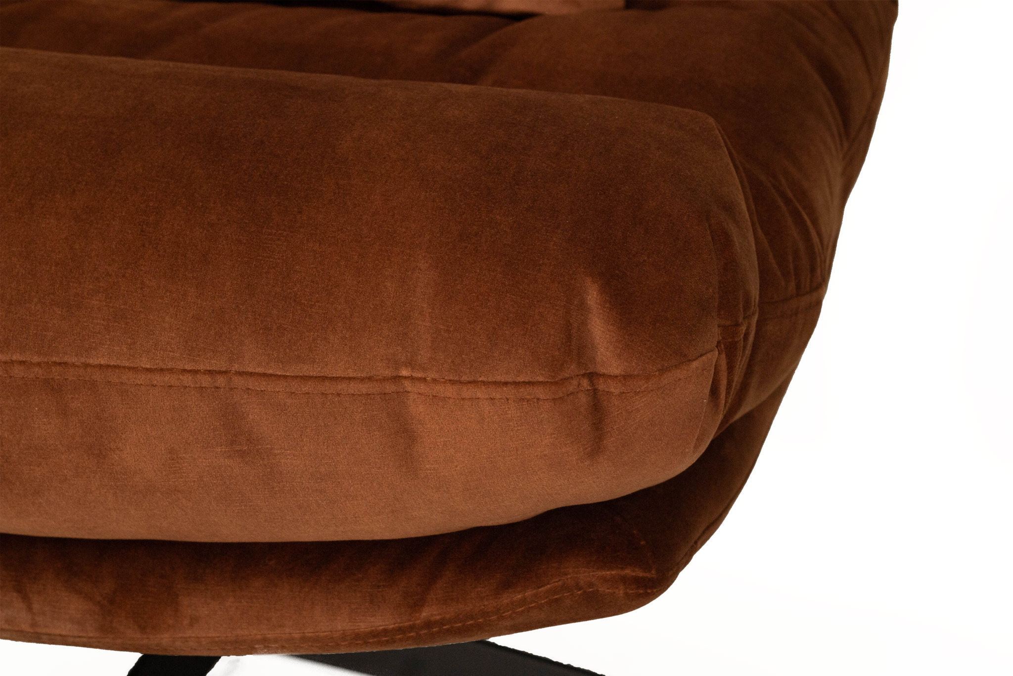 Liam Swivel Chair - Rust - Image 8