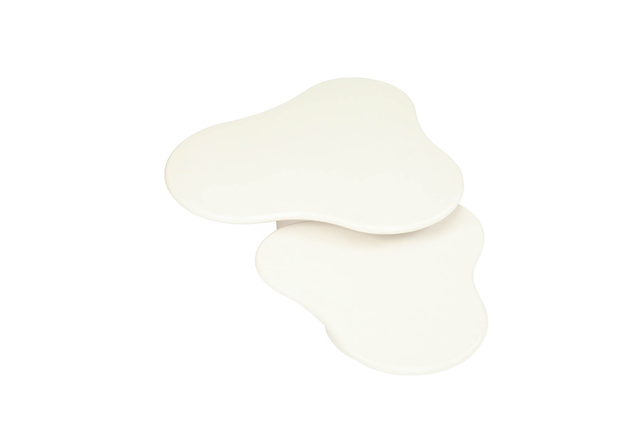 Lorenzo Organic Coffee Table - 120cm (Clover) - Ivory - Image 15
