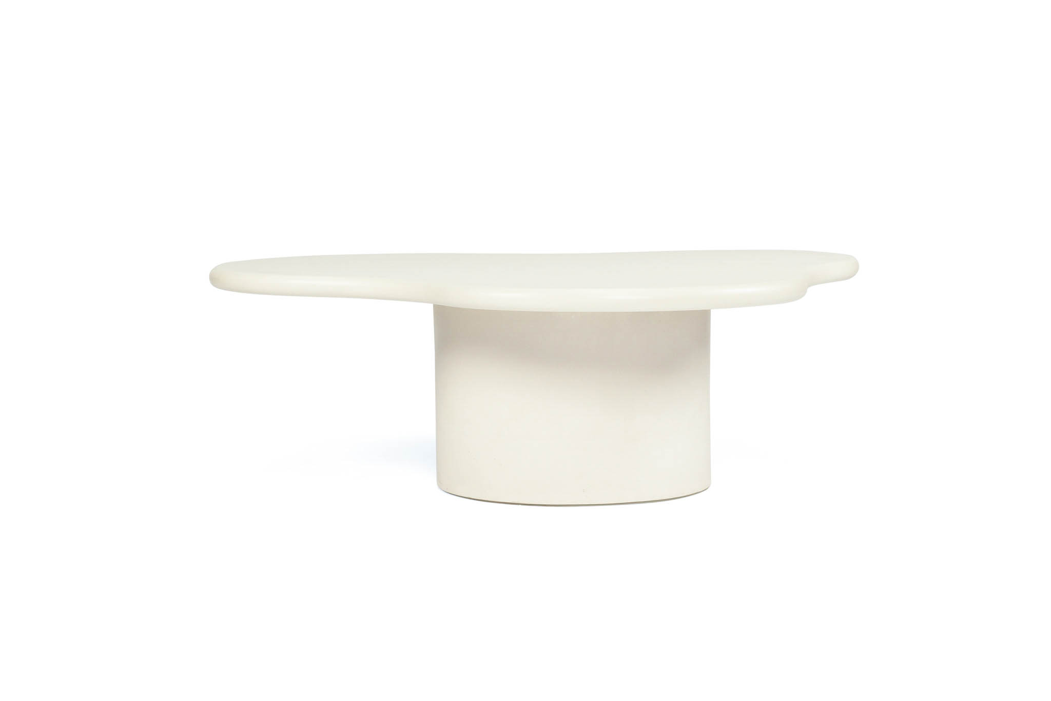 Lorenzo Organic Coffee Table - 120cm (Clover) - Ivory - Image 7
