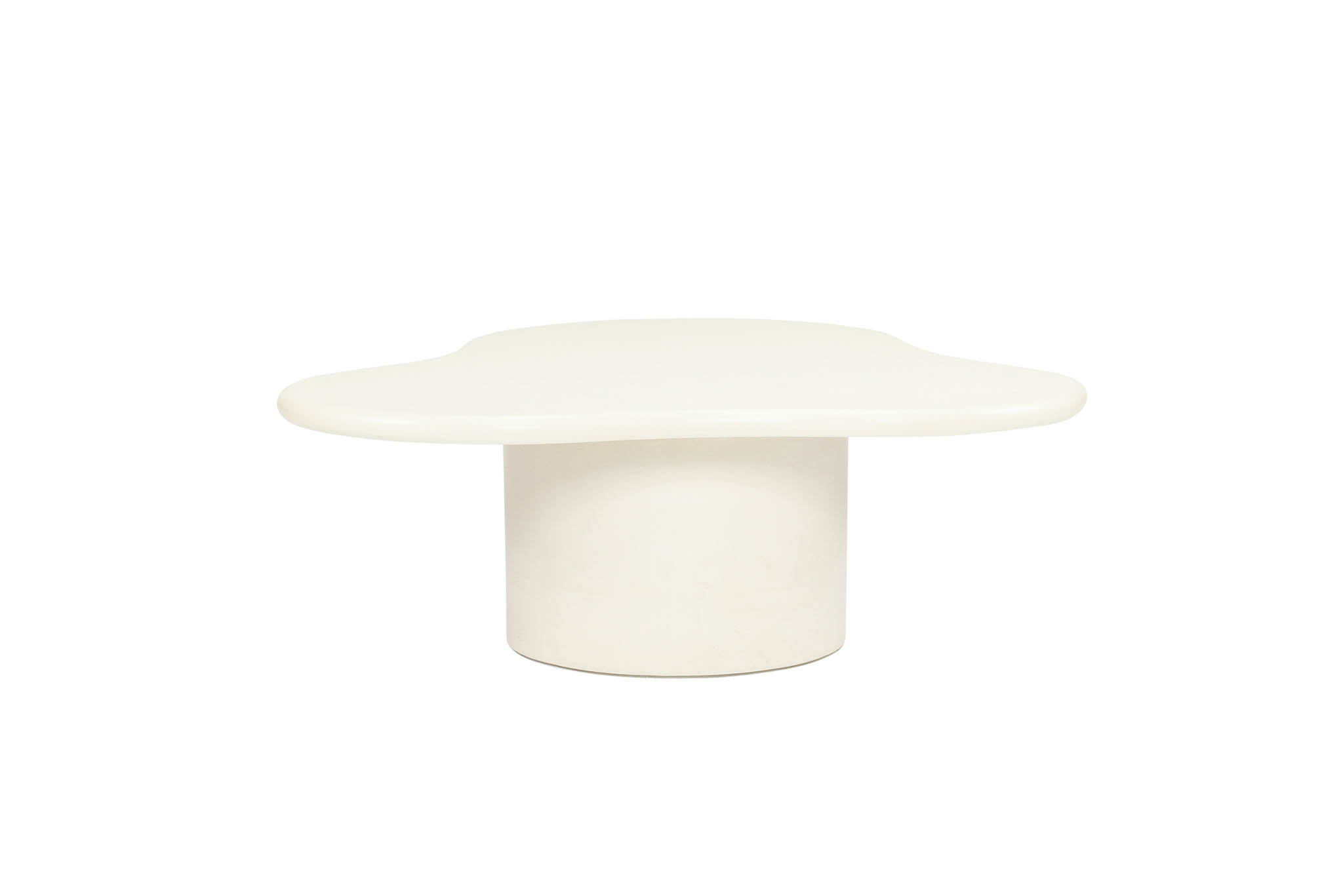 Lorenzo Organic Coffee Table - 120cm (Clover) - Ivory - Image 9