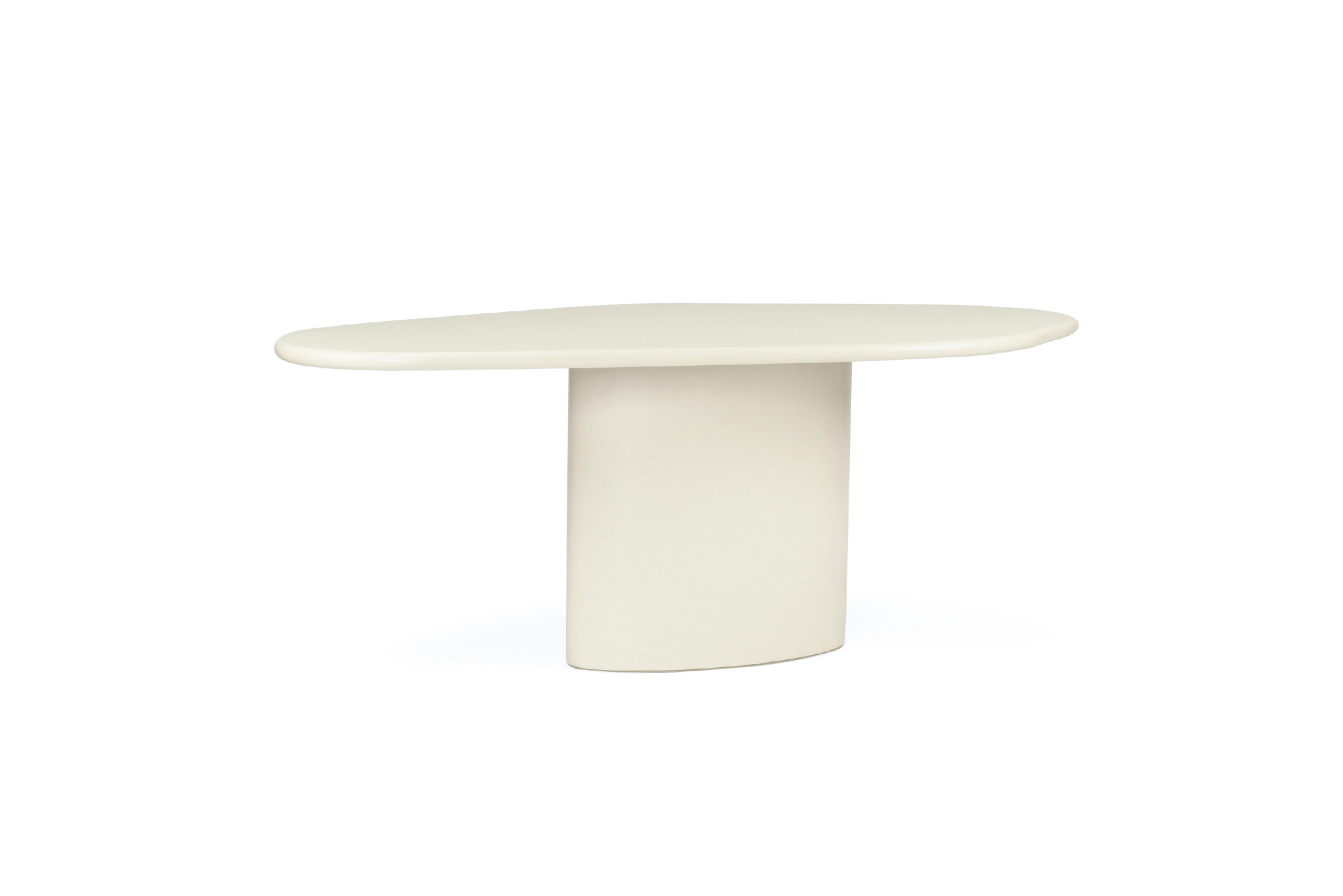 Lorenzo Organic Dining Table - 2m - Ivory