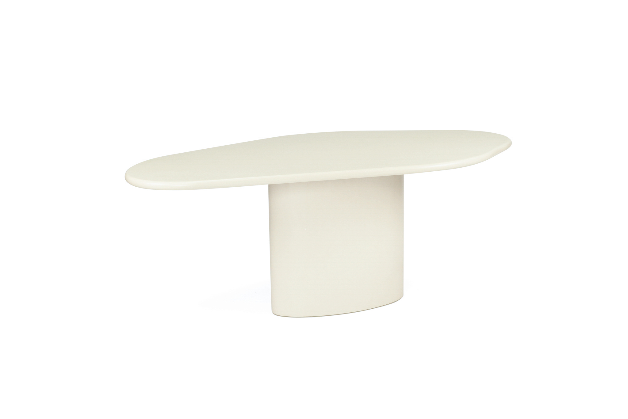 Lorenzo Organic Dining Table - 2m - Ivory - Image 3