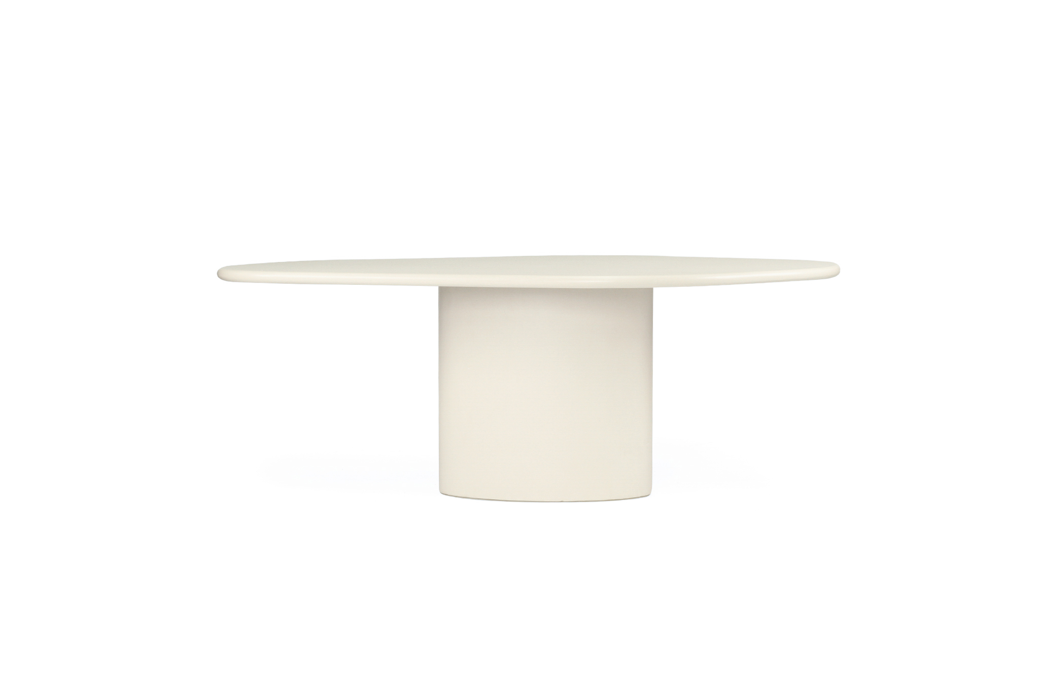 Lorenzo Organic Dining Table - 2m - Ivory - Image 5