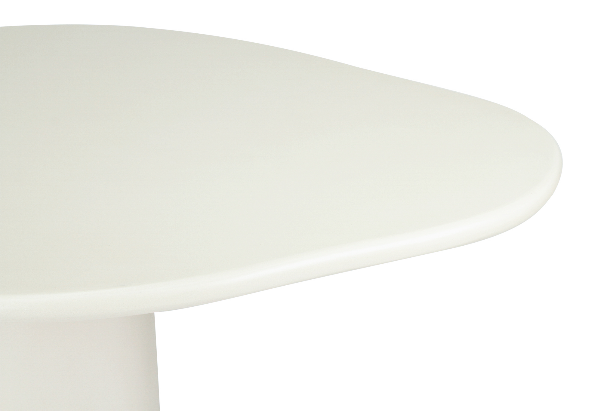 Lorenzo Organic Dining Table - 2m - Ivory - Image 9