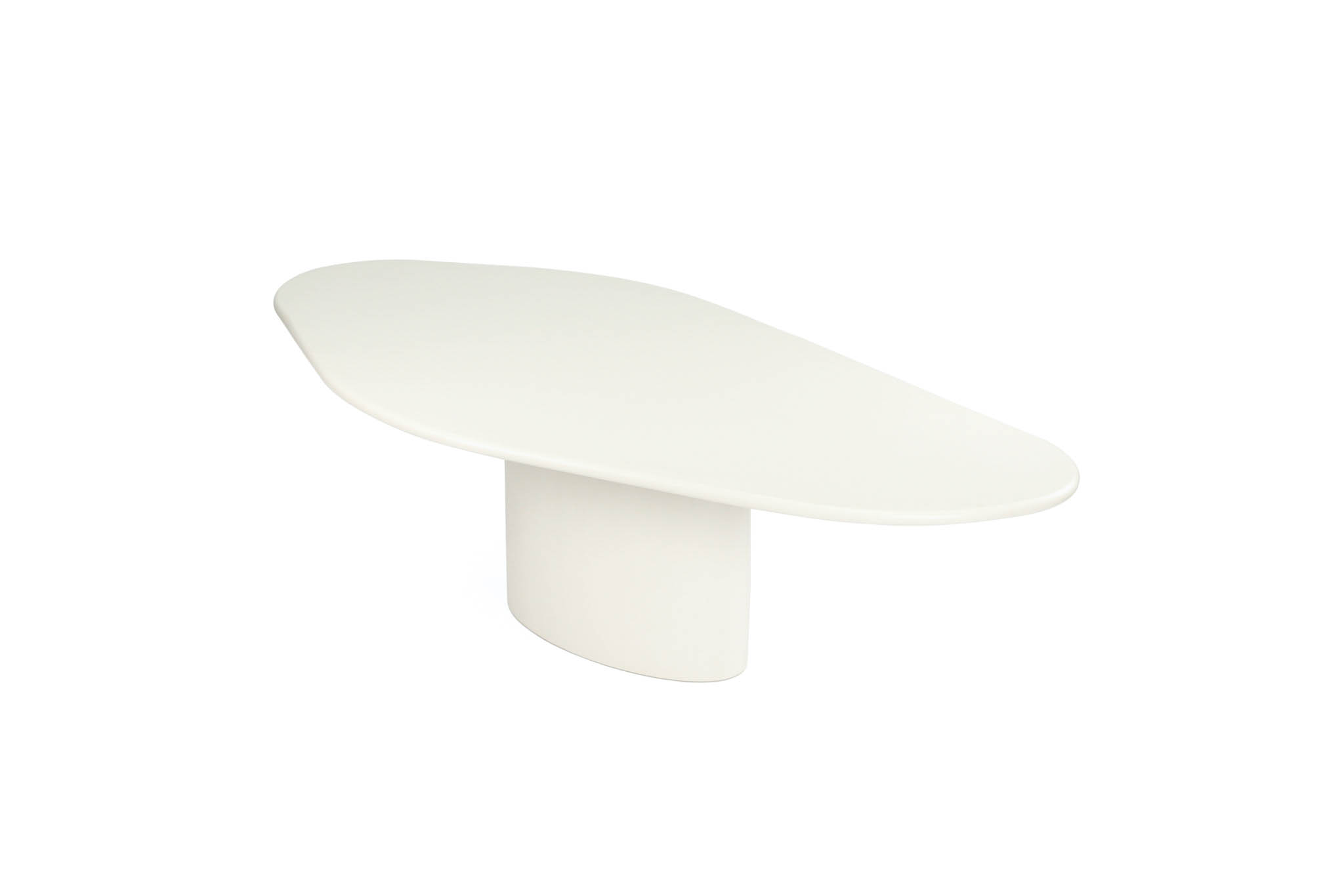 Lorenzo Organic Dining Table - 2.5m - Ivory - Image 10