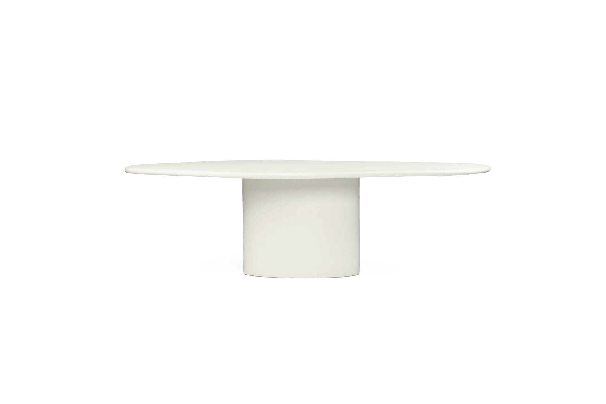 Lorenzo Organic Dining Table - 2.5m - Ivory