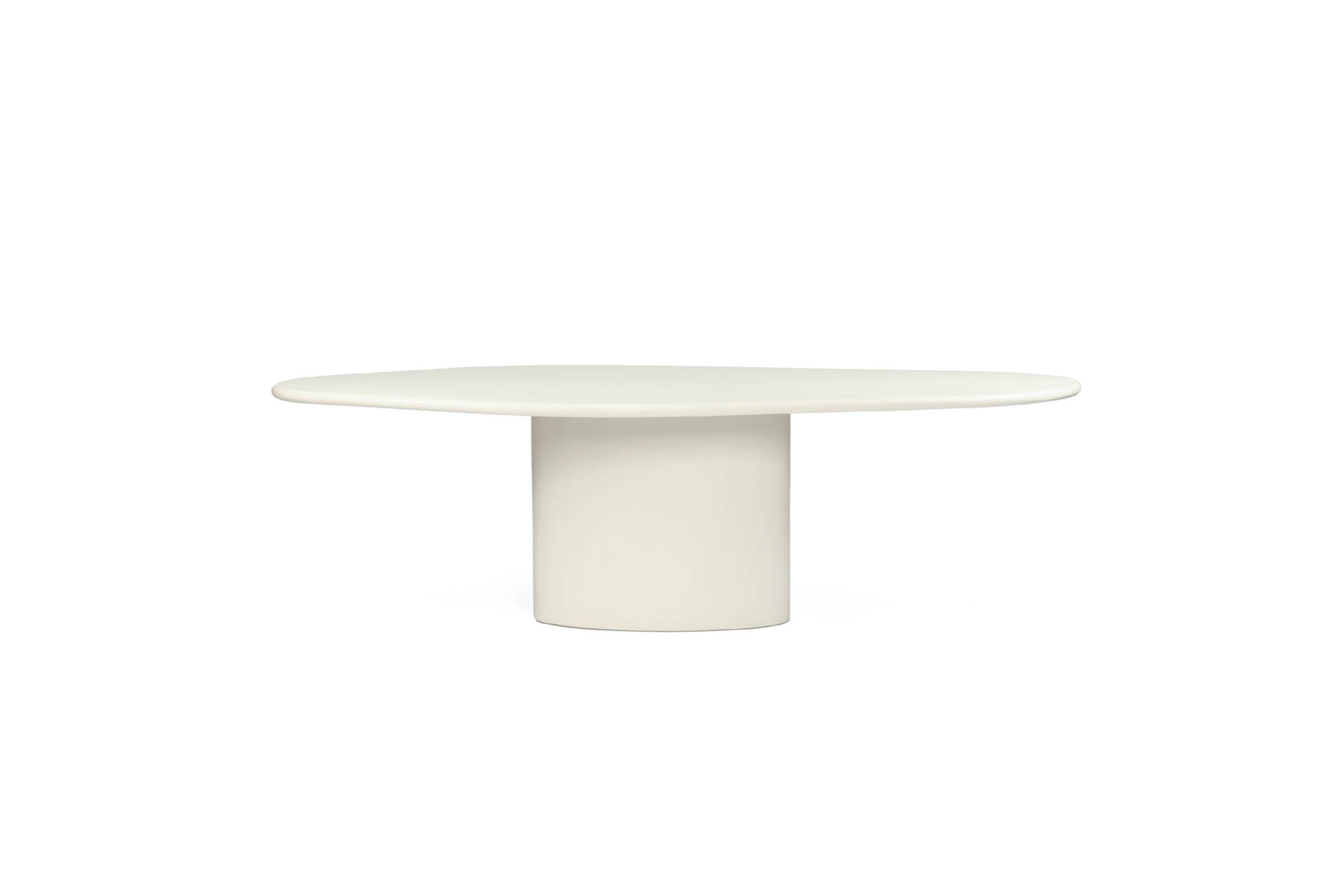 Lorenzo Organic Dining Table - 2.5m - Ivory - Image 6