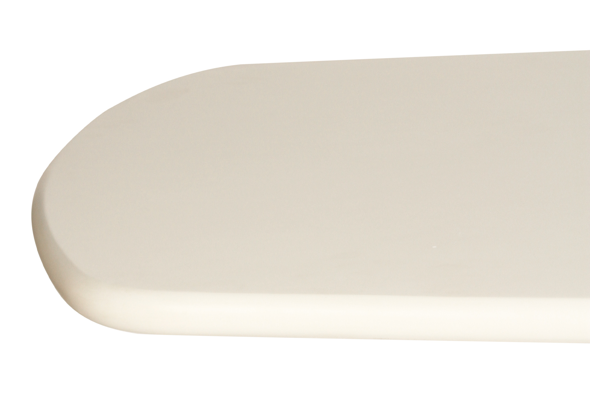 Lorenzo Organic Rectangle Dining Table - 2.7m - Ivory - Image 13